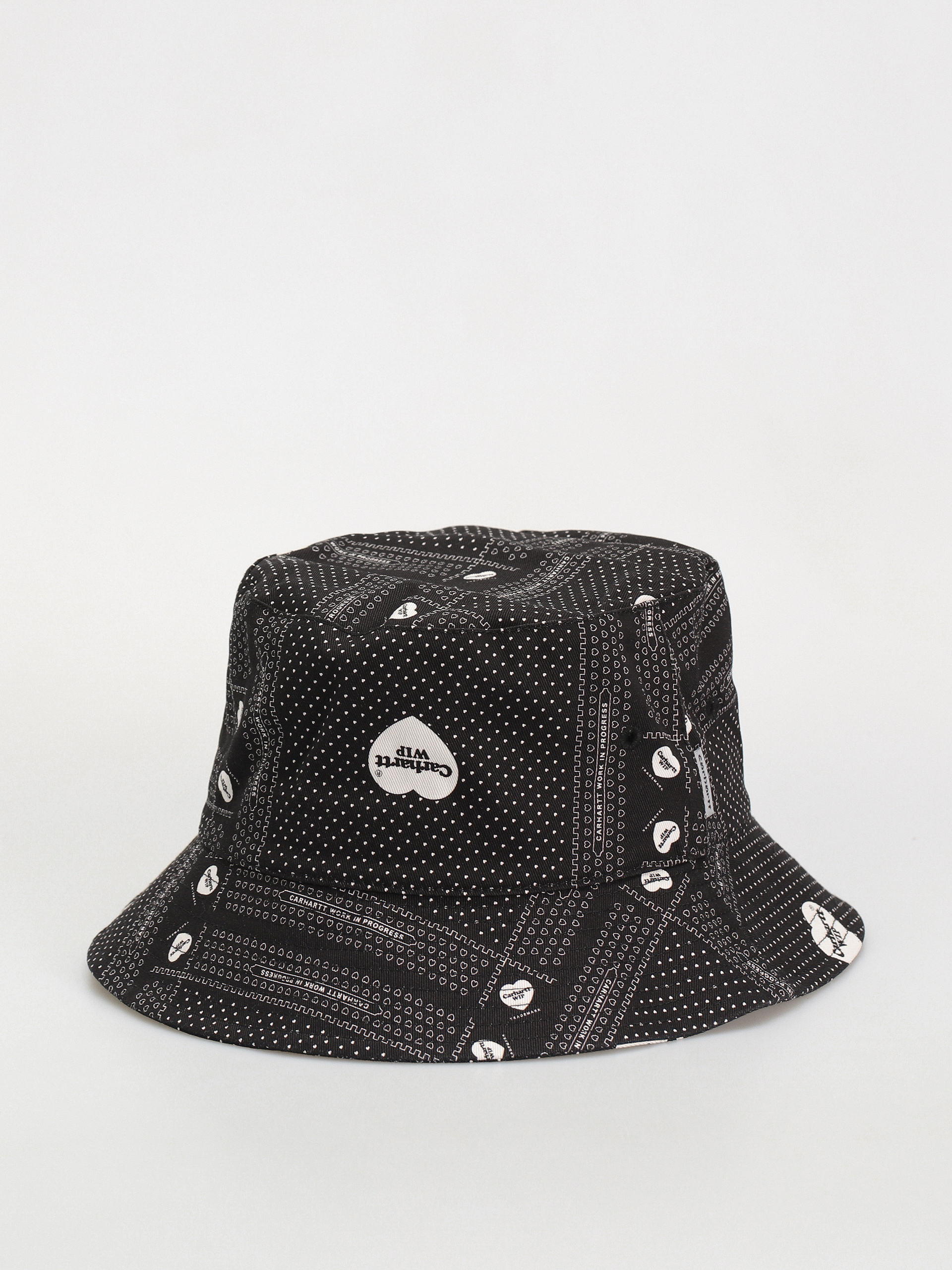 Klobúk Carhartt WIP Graphic Bucket (heart bandana print/black)