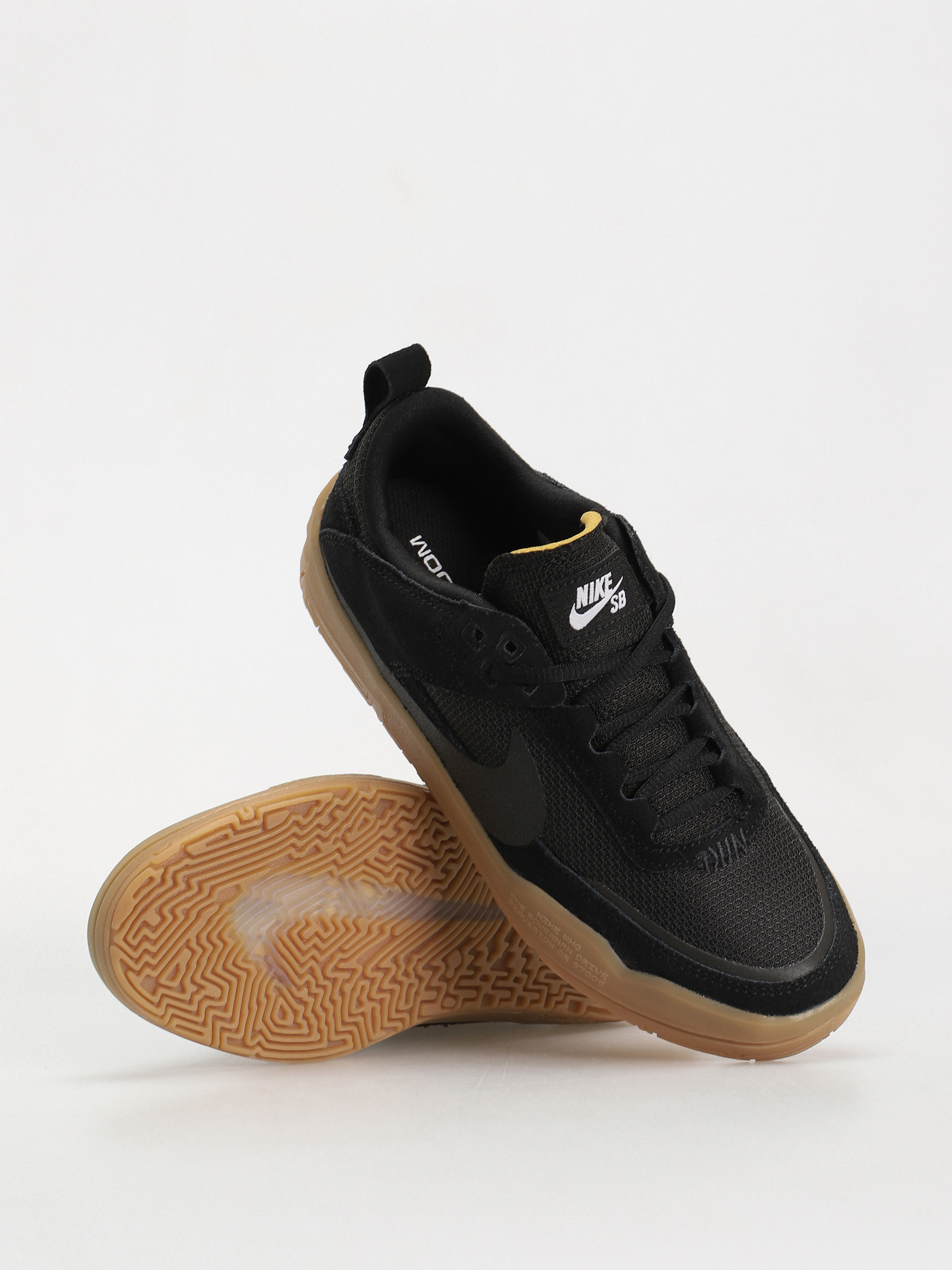 Topánky Nike SB Day One JR (black/black gum light brown white)