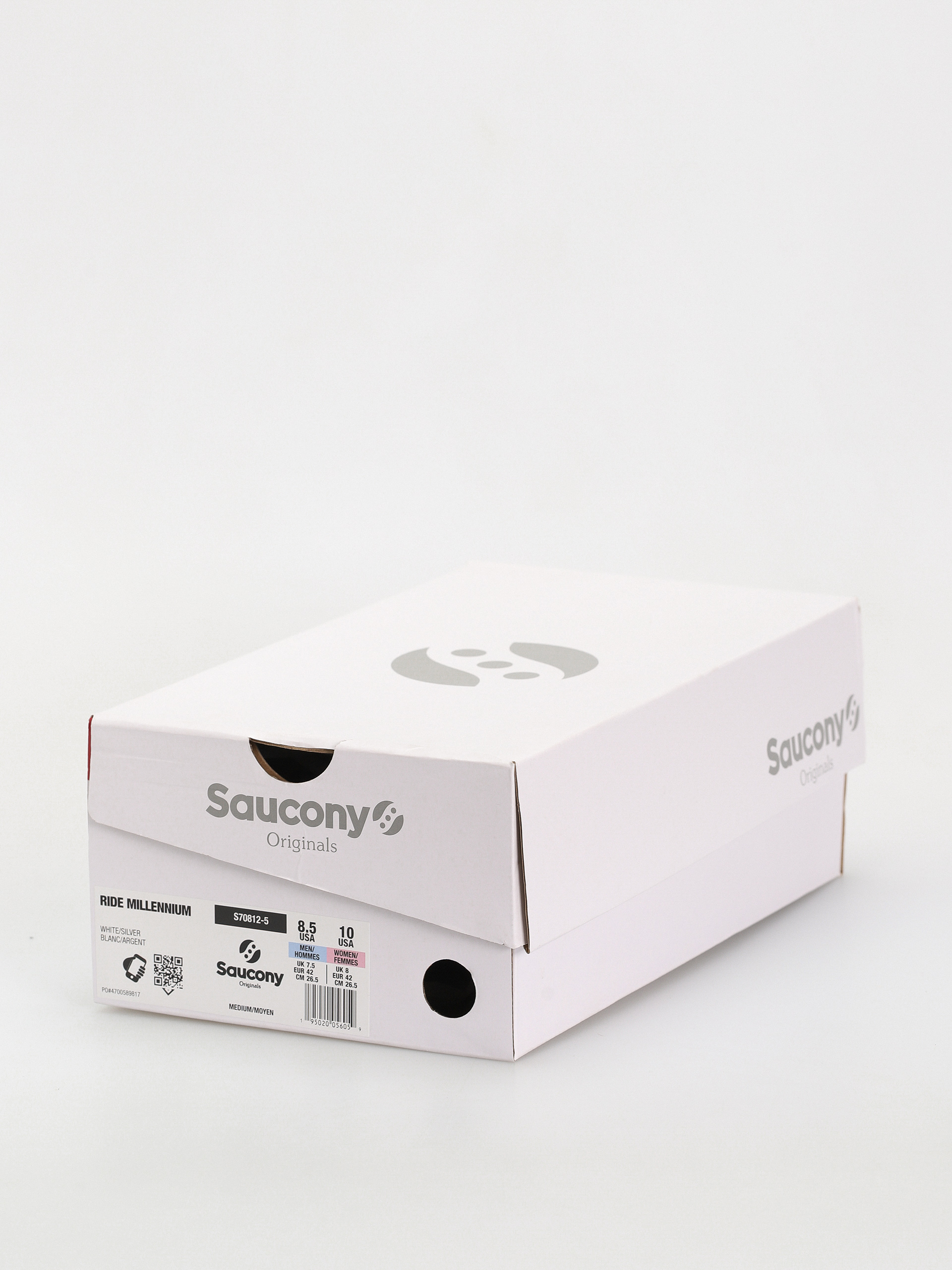 Topánky Saucony Grid Ride Millennium (white/silver)