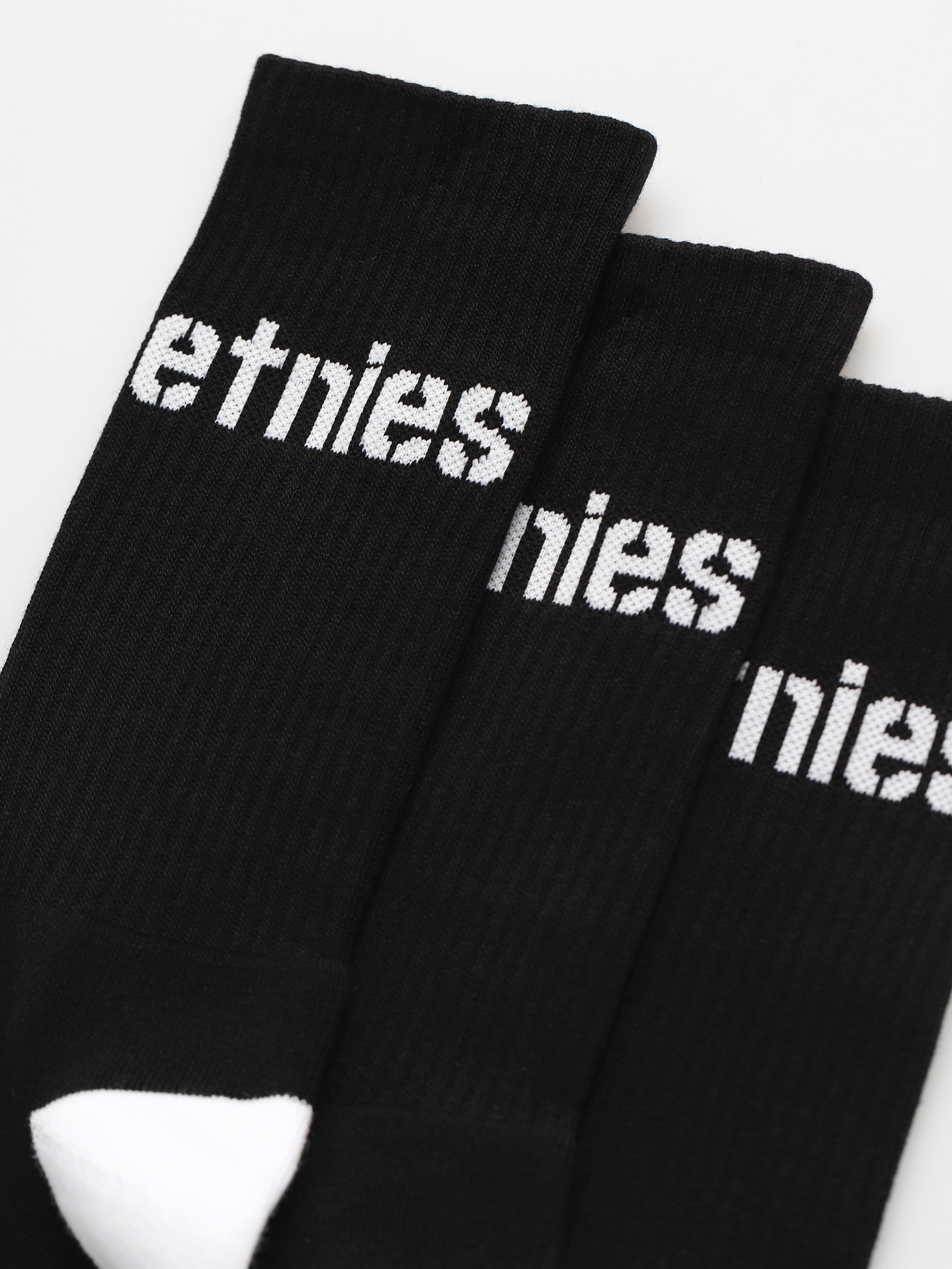 Ponožky Etnies Stencil Icon  Sock 3 Pck (black)