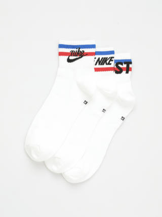 Ponožky Nike SB Everyday Essential 3pk (white/black/game royal/university red)