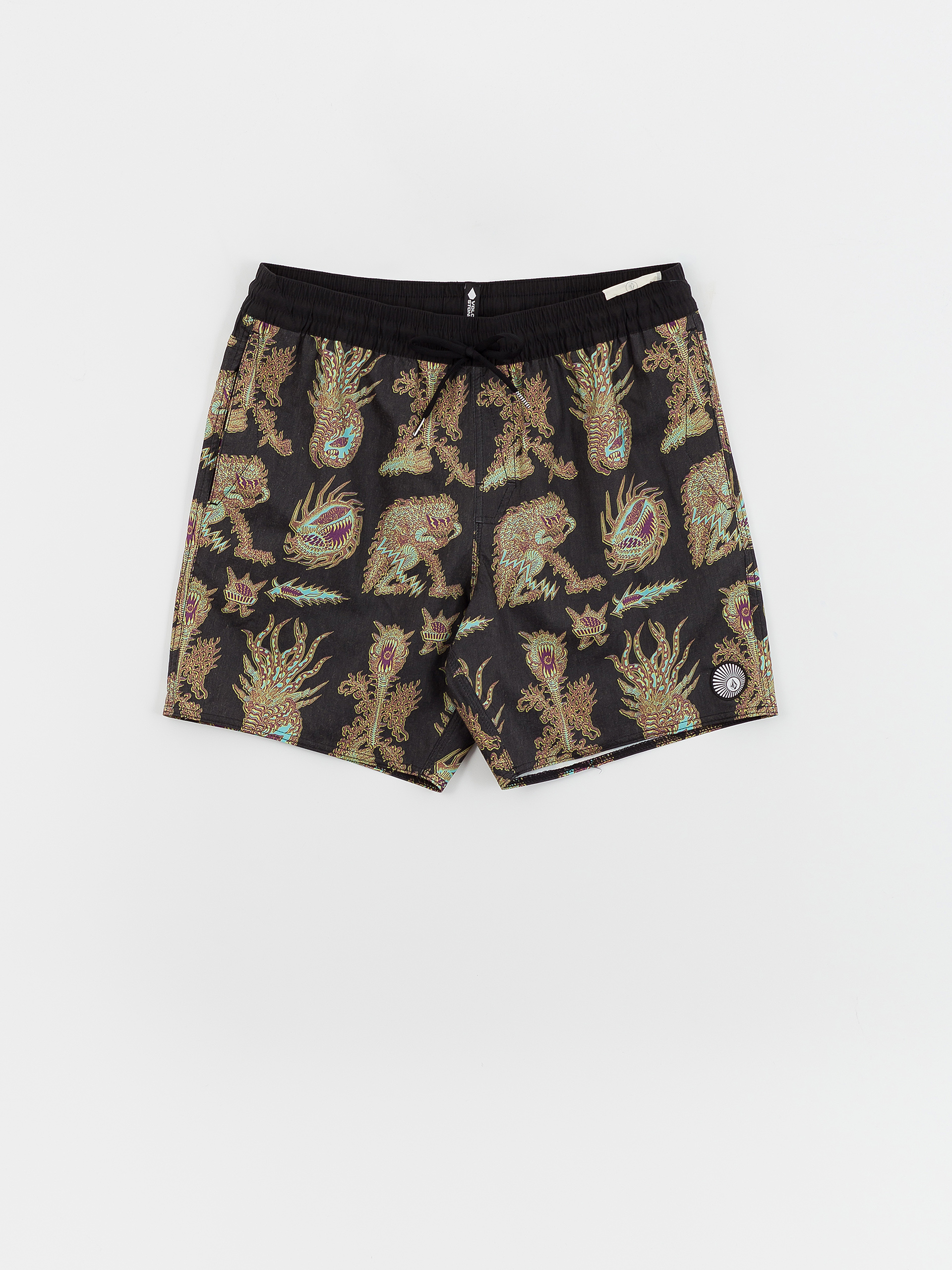 Kraťasy Volcom Fa Tetsunori 17 (black)