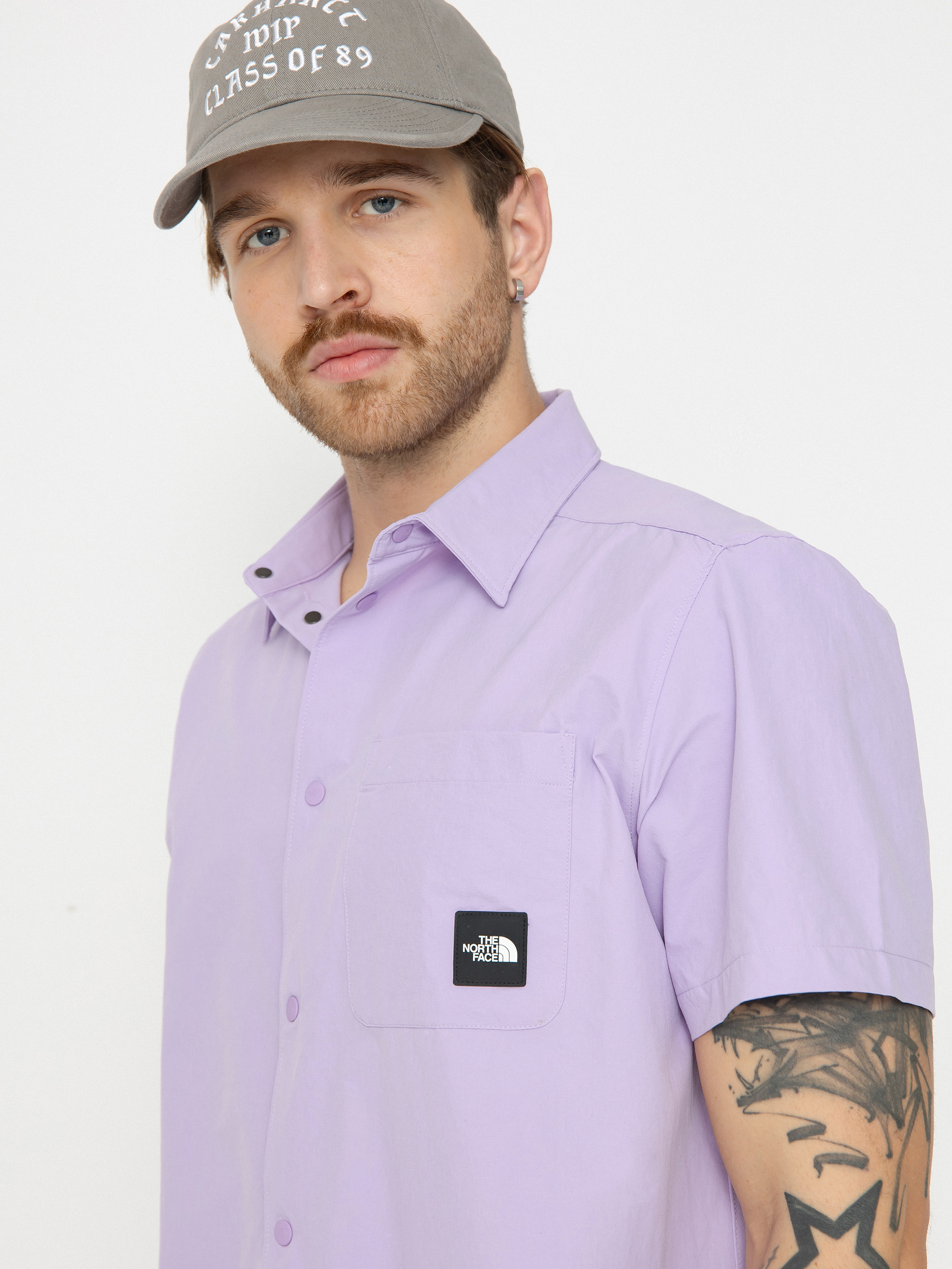 Košeľa The North Face Murray Button (lite lilac)