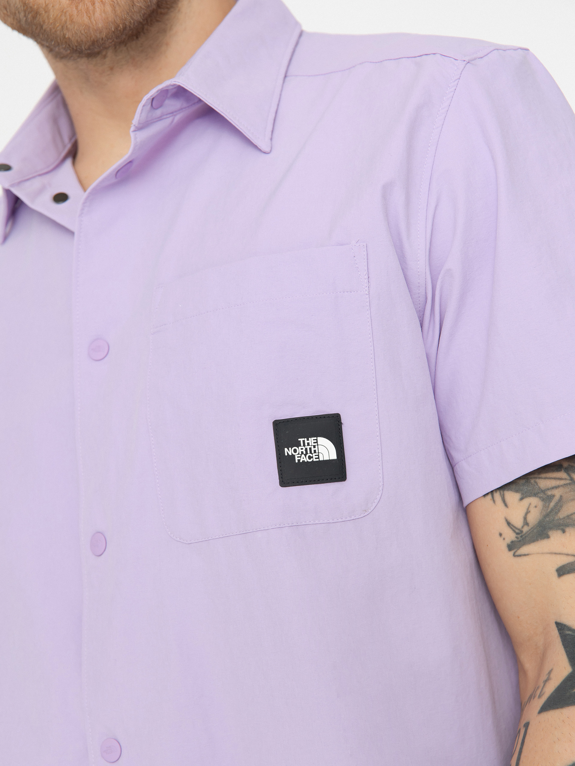 Košeľa The North Face Murray Button (lite lilac)