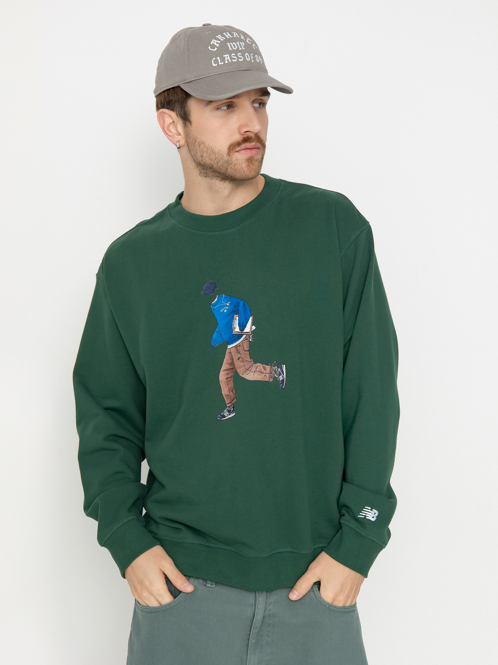 Mikina s kapucňou New Balance Athletics Sport