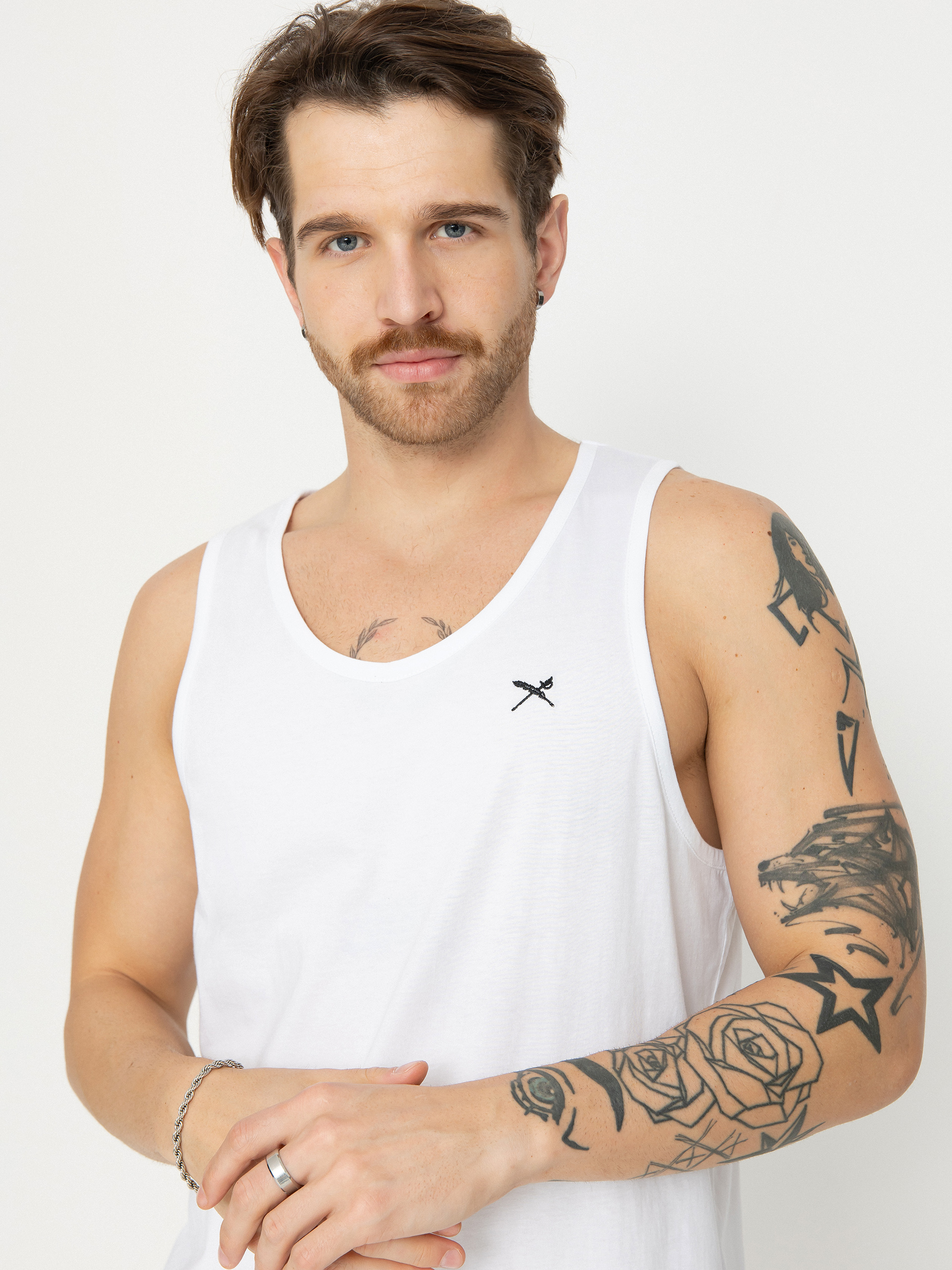 Tričko Iriedaily Mini Flag (white)