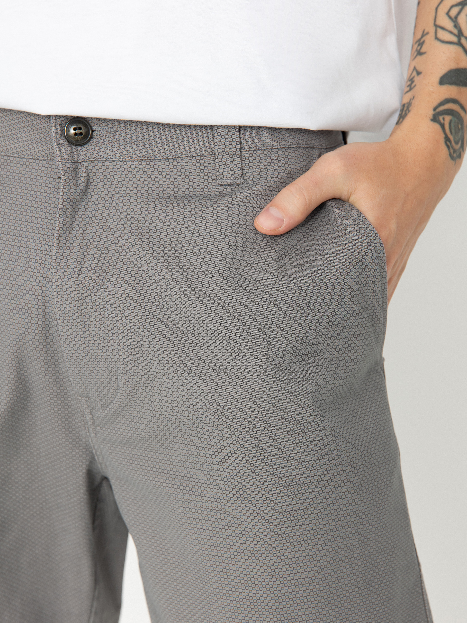 Kraťasy Iriedaily Love City (charcoal)