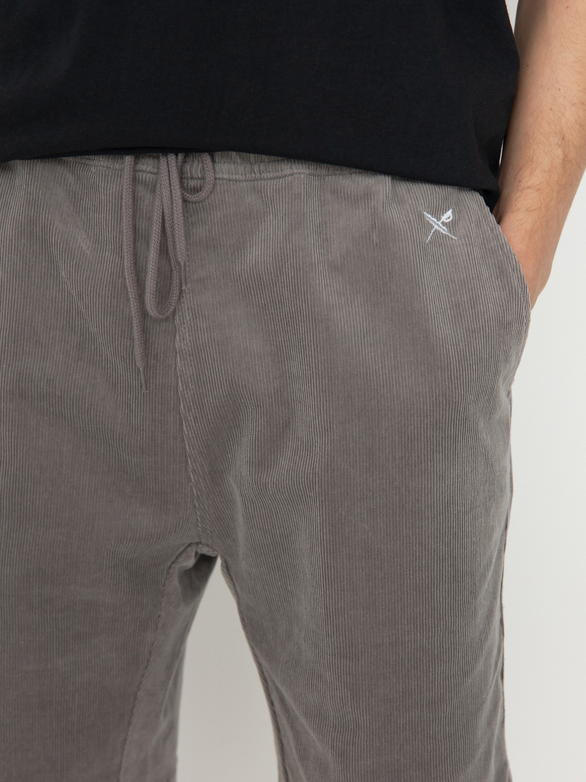 Kraťasy Iriedaily Corvin (charcoal)