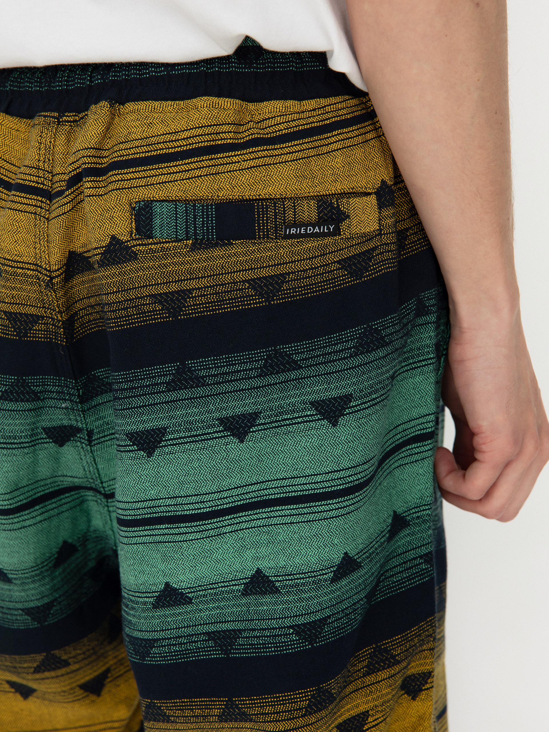 Kraťasy Iriedaily Santo (navy orange)