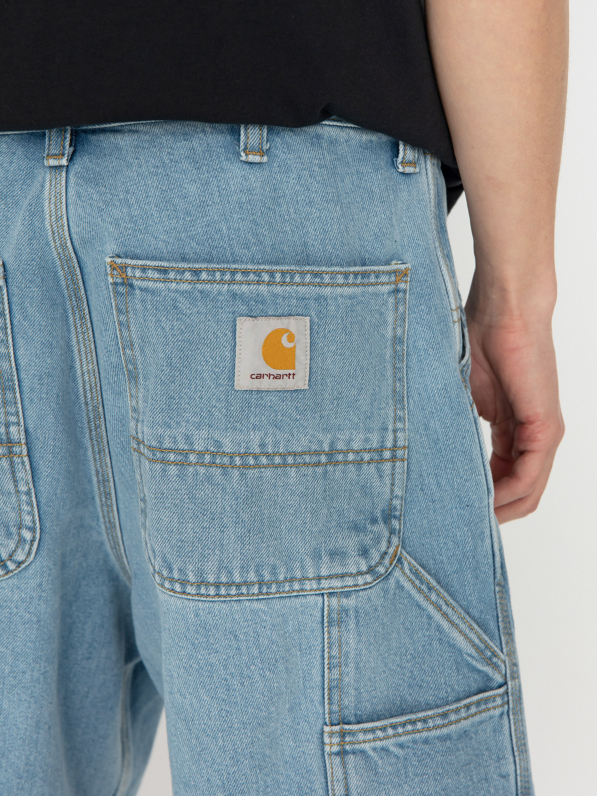 Kraťasy Carhartt WIP Single Knee (blue)