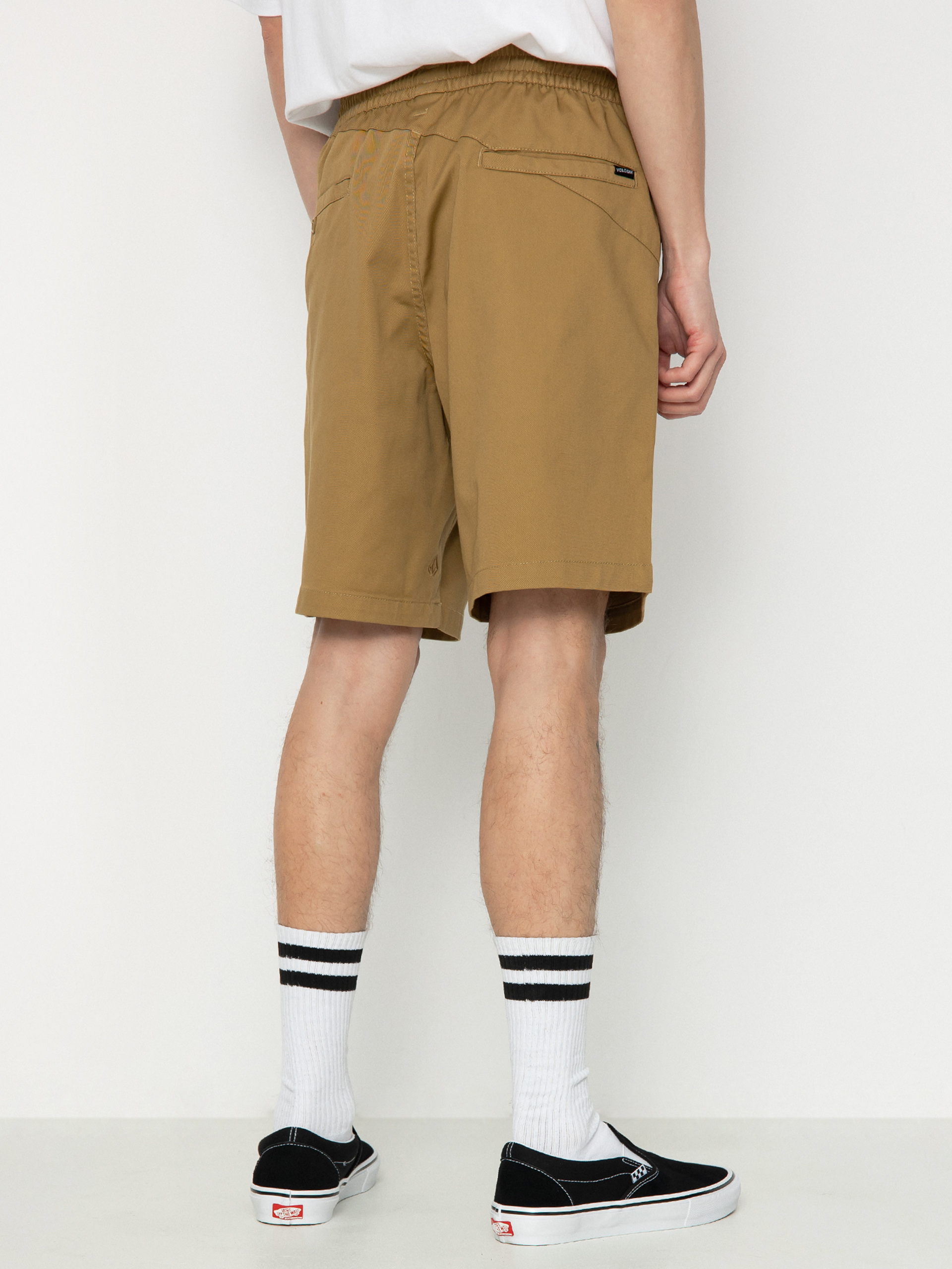 Kraťasy Volcom Frickin Ew 19 (dark khaki)