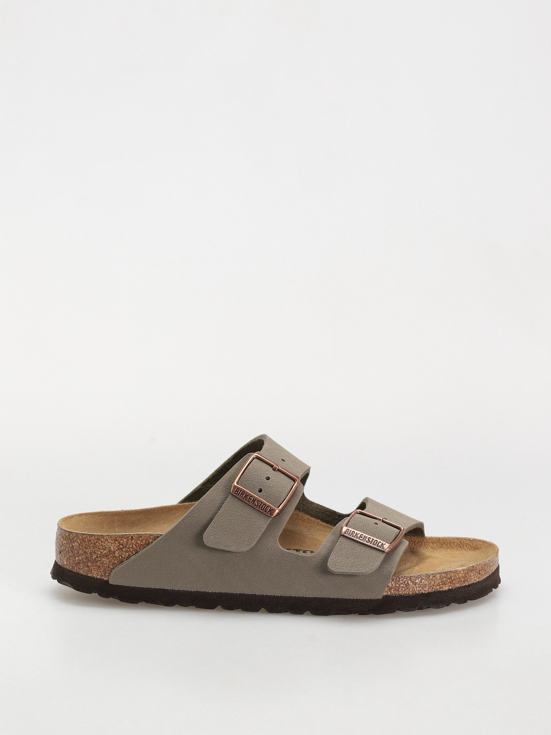 u0160u013eapky Birkenstock Arizona Narrow Wmn (bfbc stone)