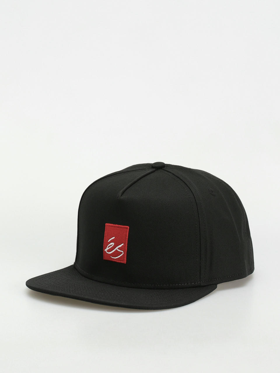 Šiltovka eS Main Block Snapback ZD (black/red)