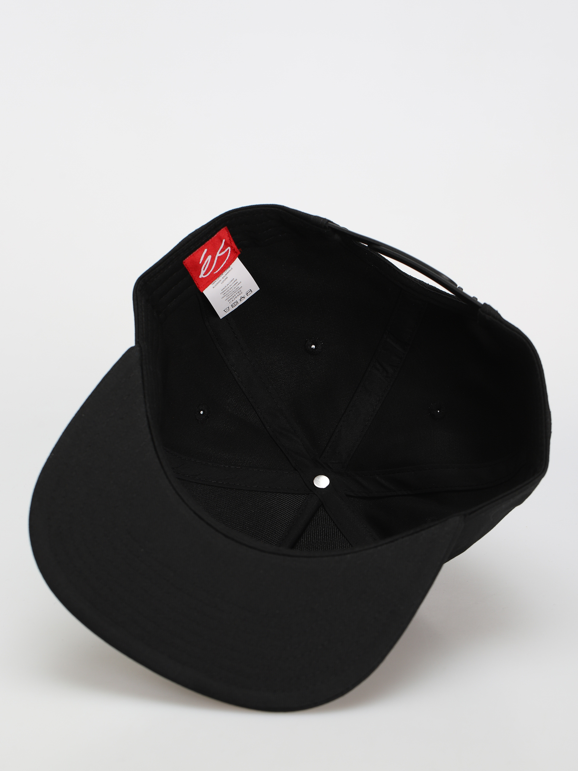 Šiltovka eS Main Block Snapback ZD (black/red)