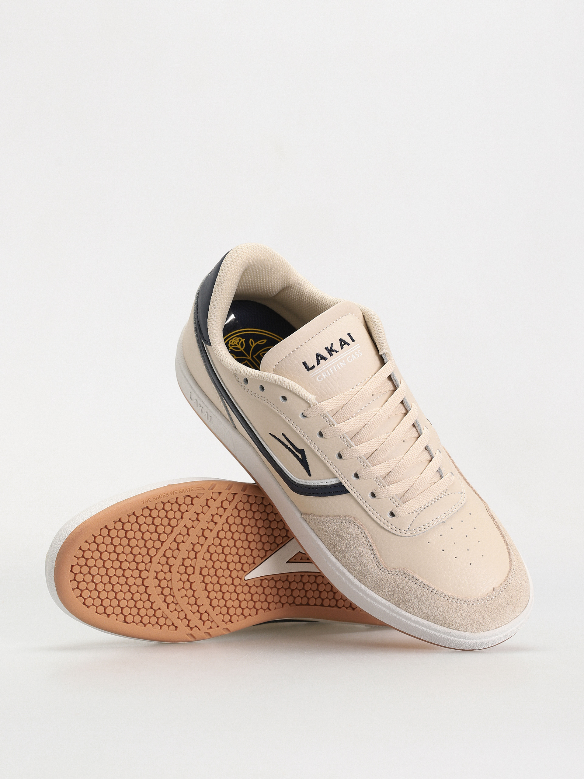 Topánky Lakai Terrace Cream (cream navy)