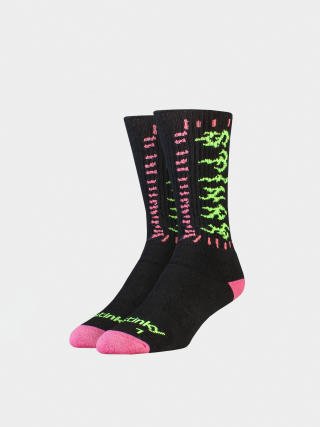 Ponožky Stinky Socks Family (black/pink)