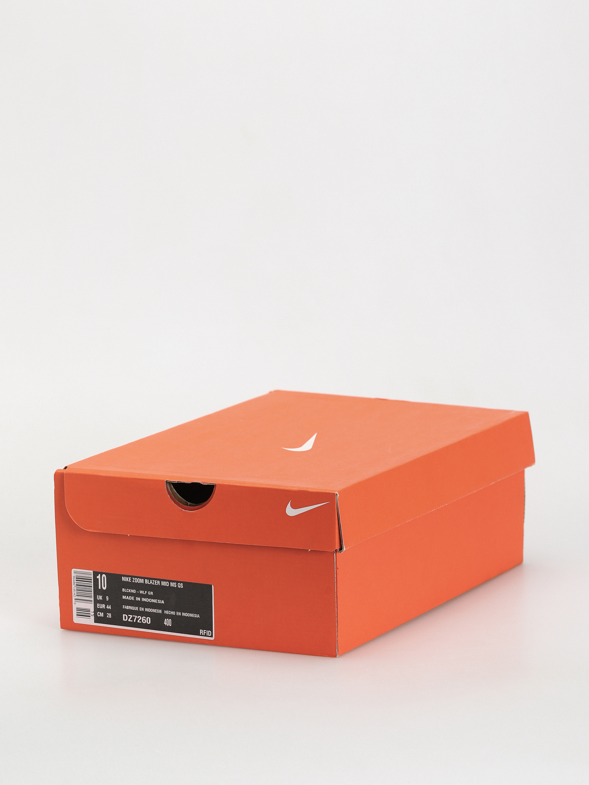 Topánky Nike SB Zoom Blazer Mid Mason Silva QS (dark obsidian/metallic silver white)