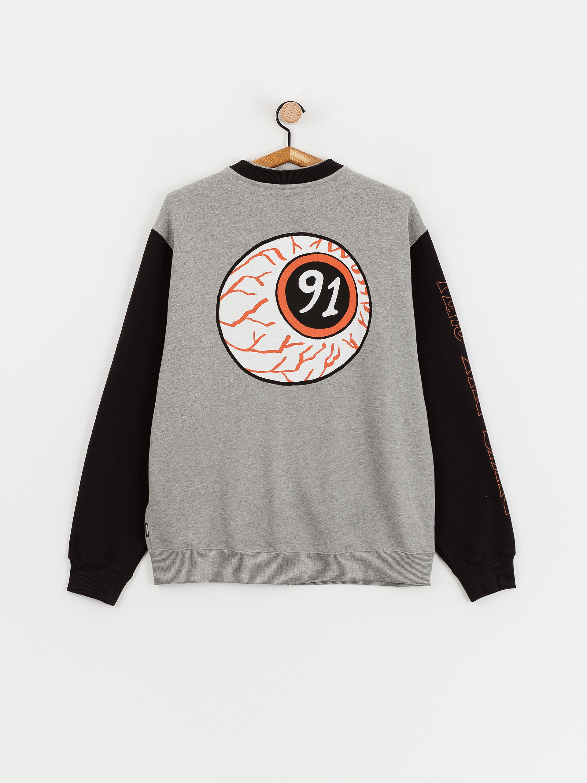 Mikina Volcom Fa Nando Von Arb Zip (heather grey)