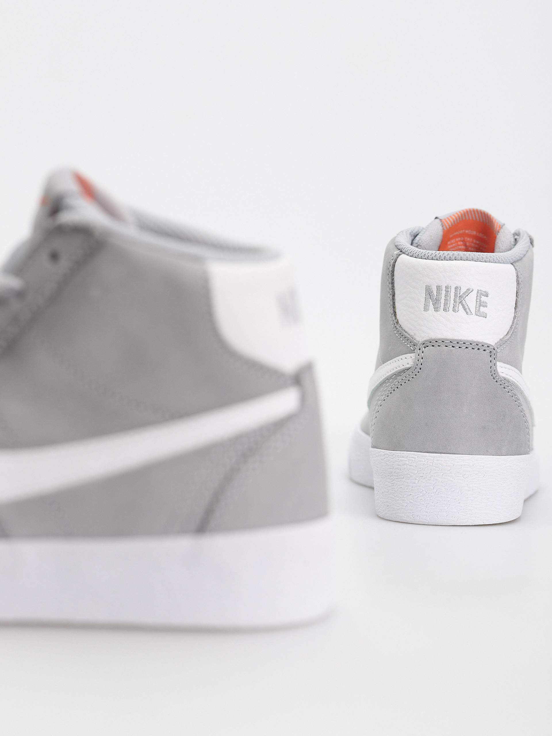 Topánky Nike SB Bruin High (wolf grey/white wolf grey)
