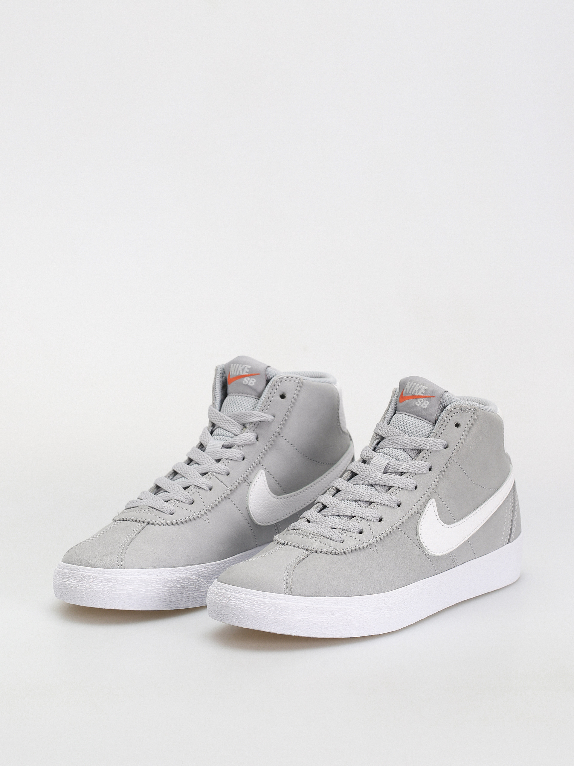 Topánky Nike SB Bruin High (wolf grey/white wolf grey)