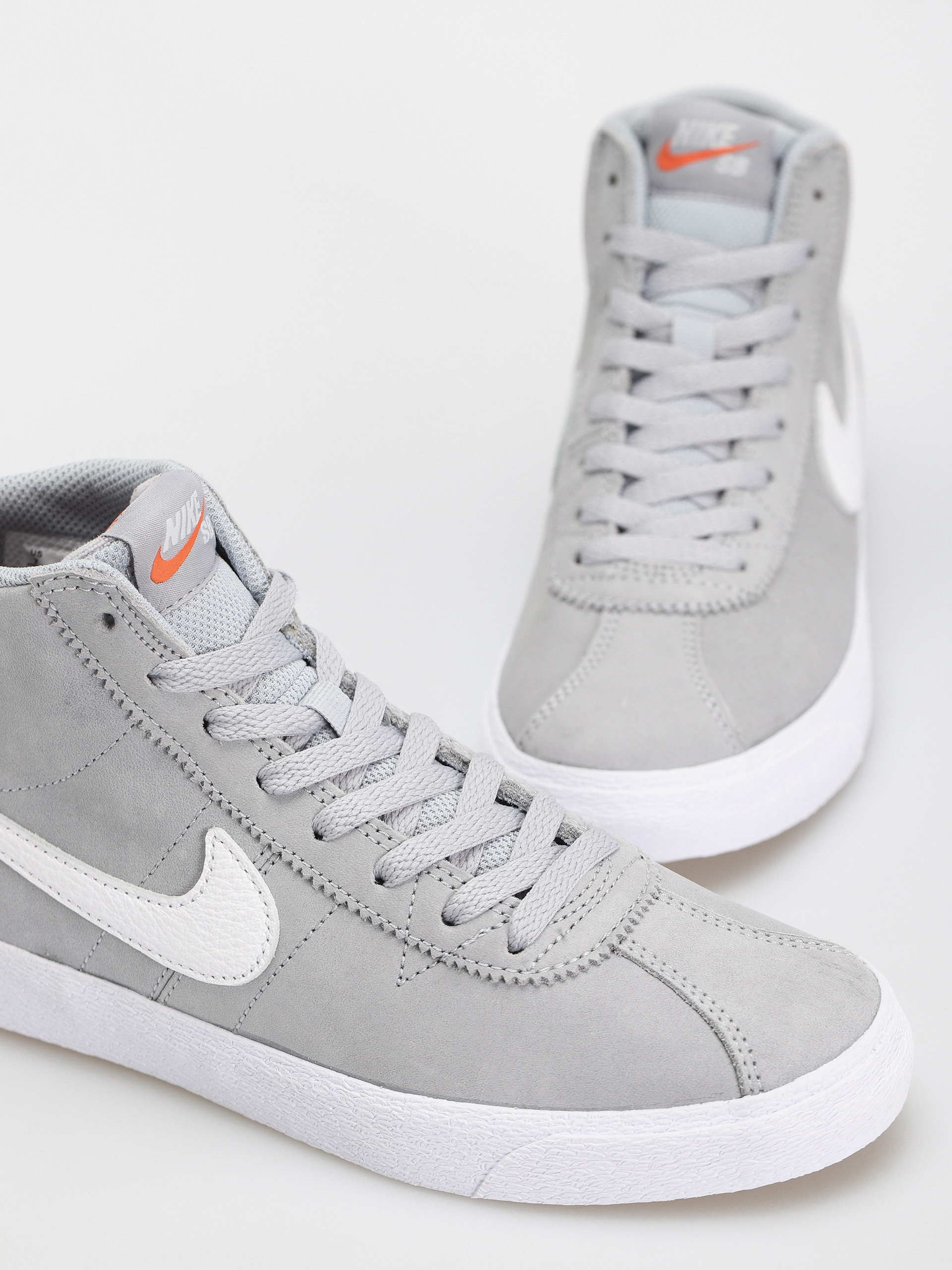 Topánky Nike SB Bruin High (wolf grey/white wolf grey)