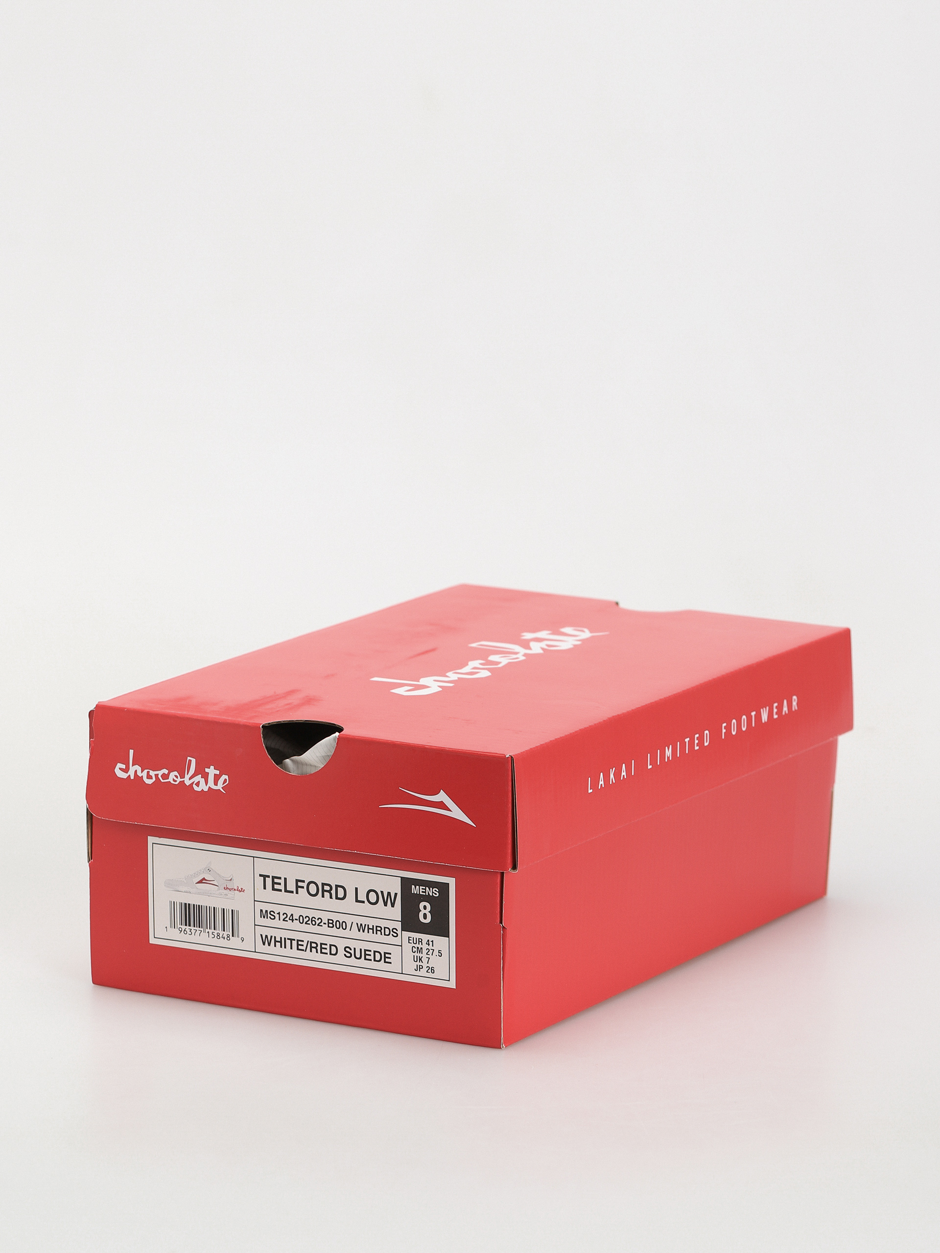 Topánky Lakai Telford Low (white red)