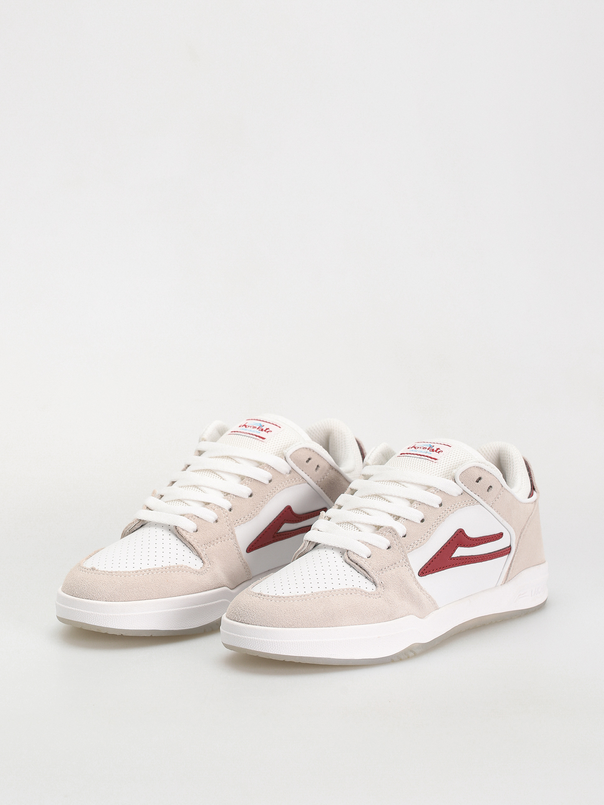 Topánky Lakai Telford Low (white red)