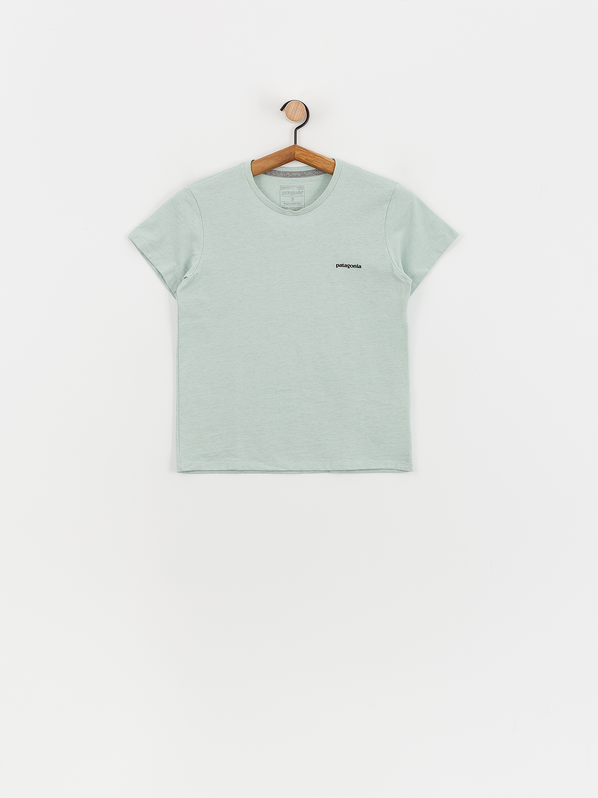 Tričko Patagonia P-6 Logo Responsibili Wmn (wispy green)