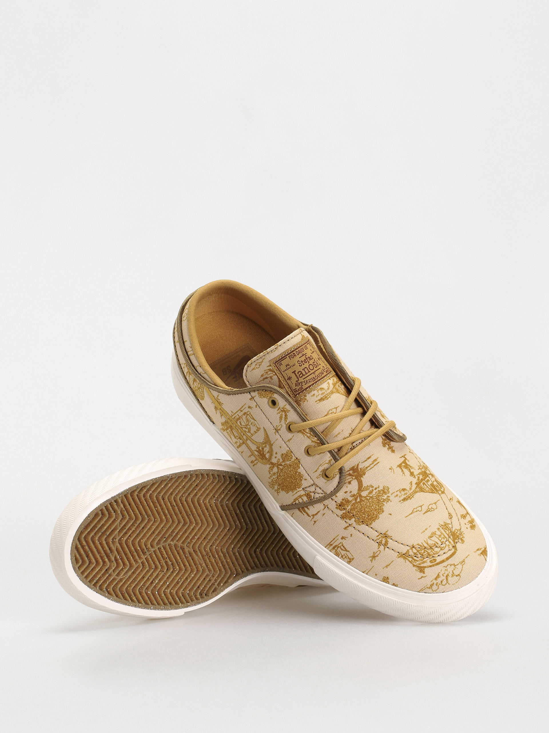 Topánky Nike SB Zoom Janoski Og+ Premium (sesame/flt gold bronzine sail)