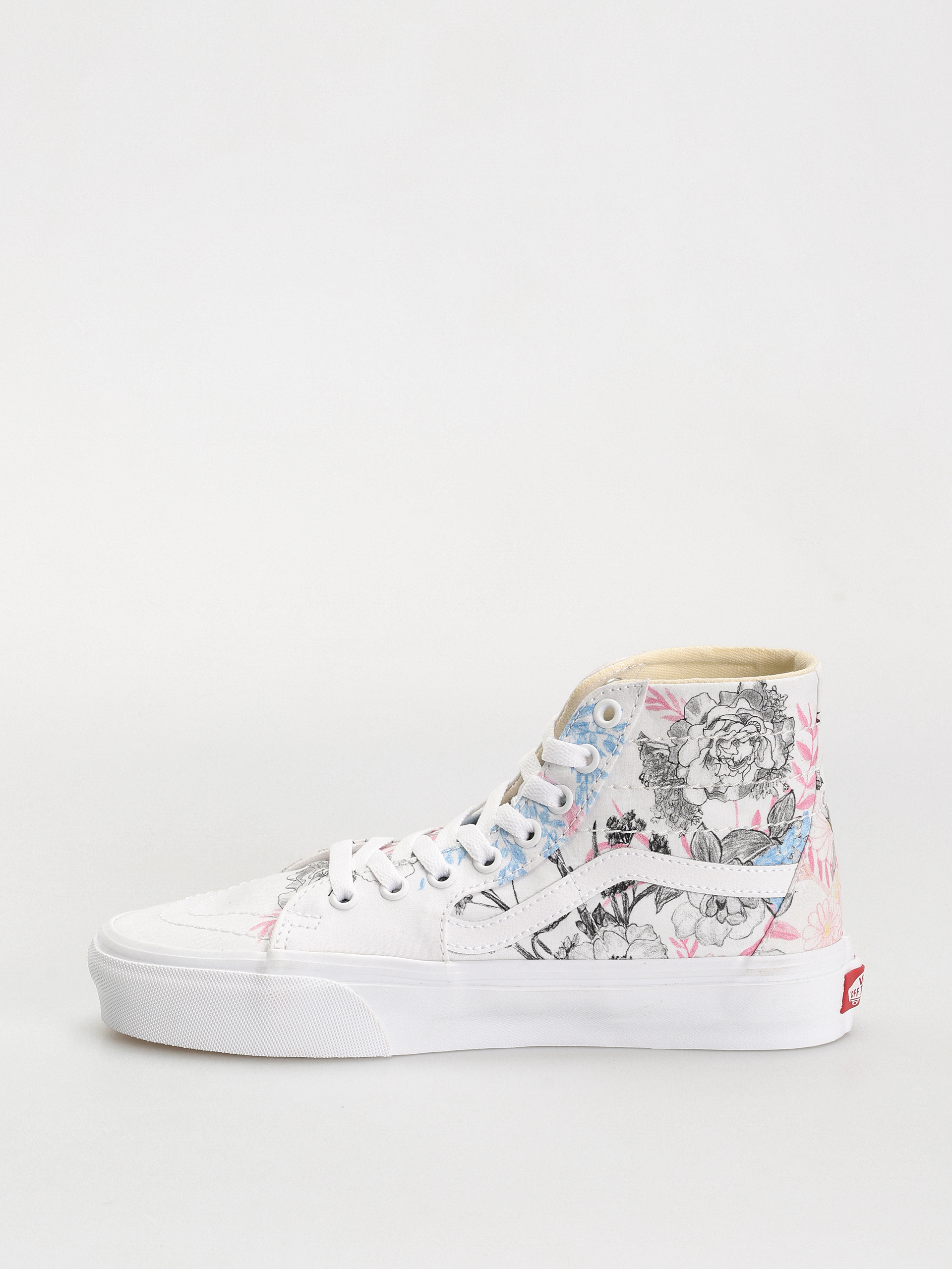 Topánky Vans Sk8 Hi Tapered (whimsy floral true white)
