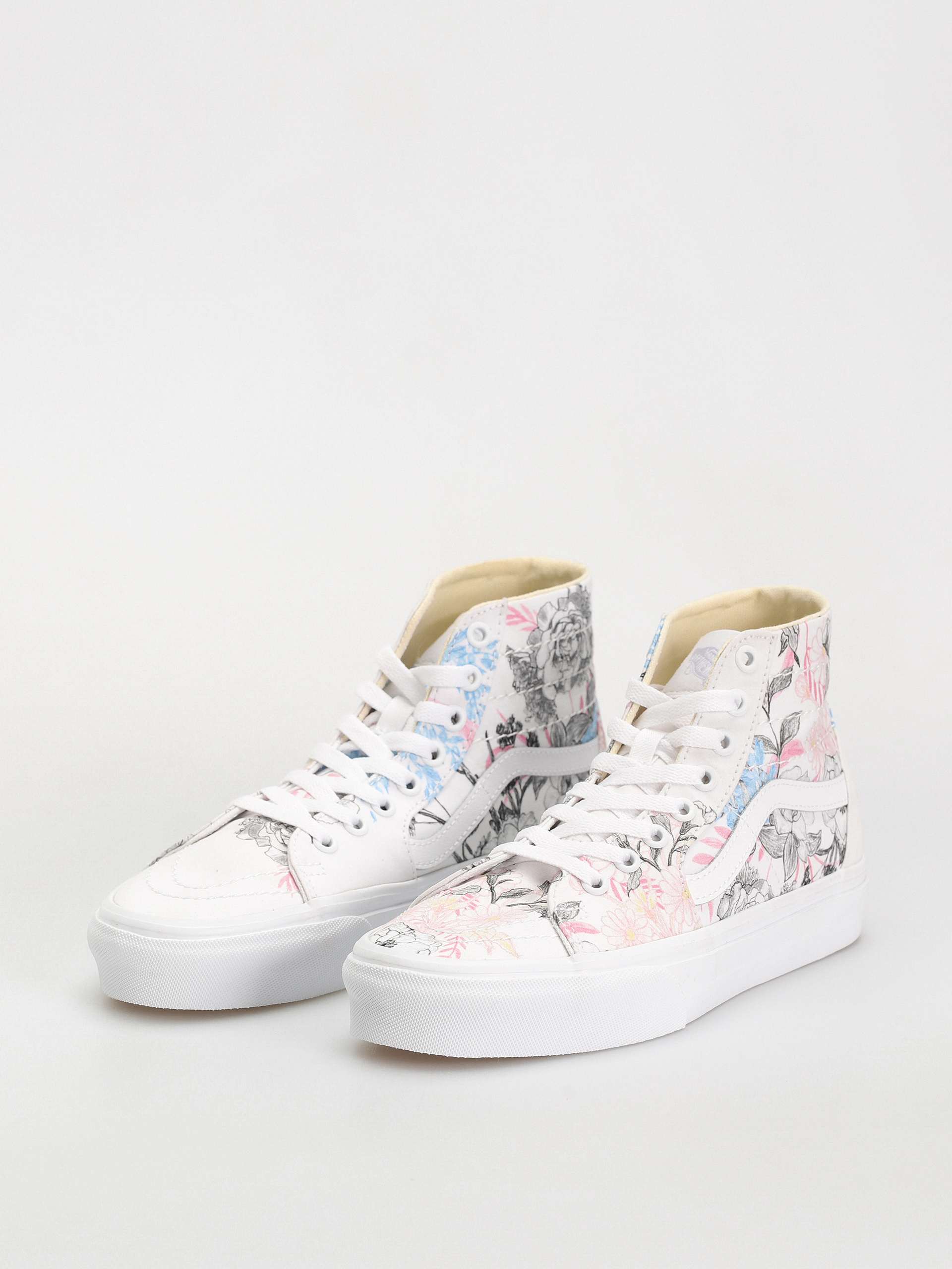 Topánky Vans Sk8 Hi Tapered (whimsy floral true white)