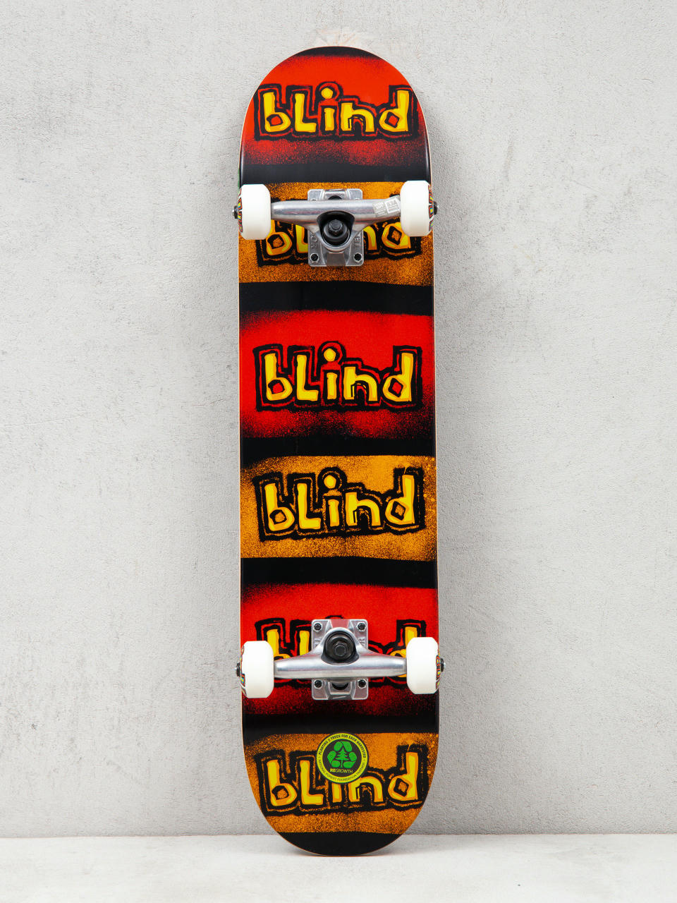 Skateboard Blind Reflectiv Fp Soft Wheels (yellow/red/black)