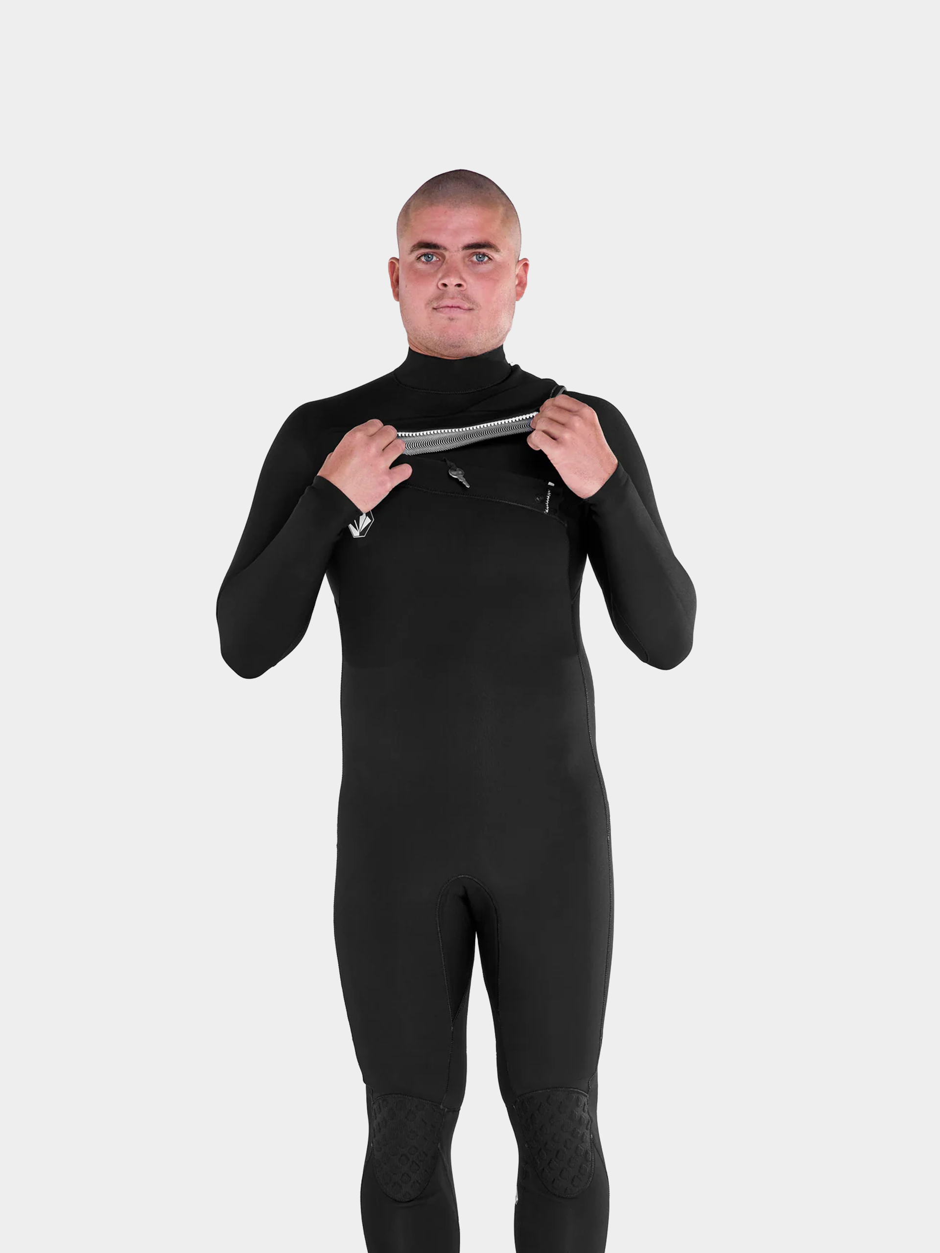 Akcesoria Volcom 4/3Mm Chest Zip Fullsuit (black)