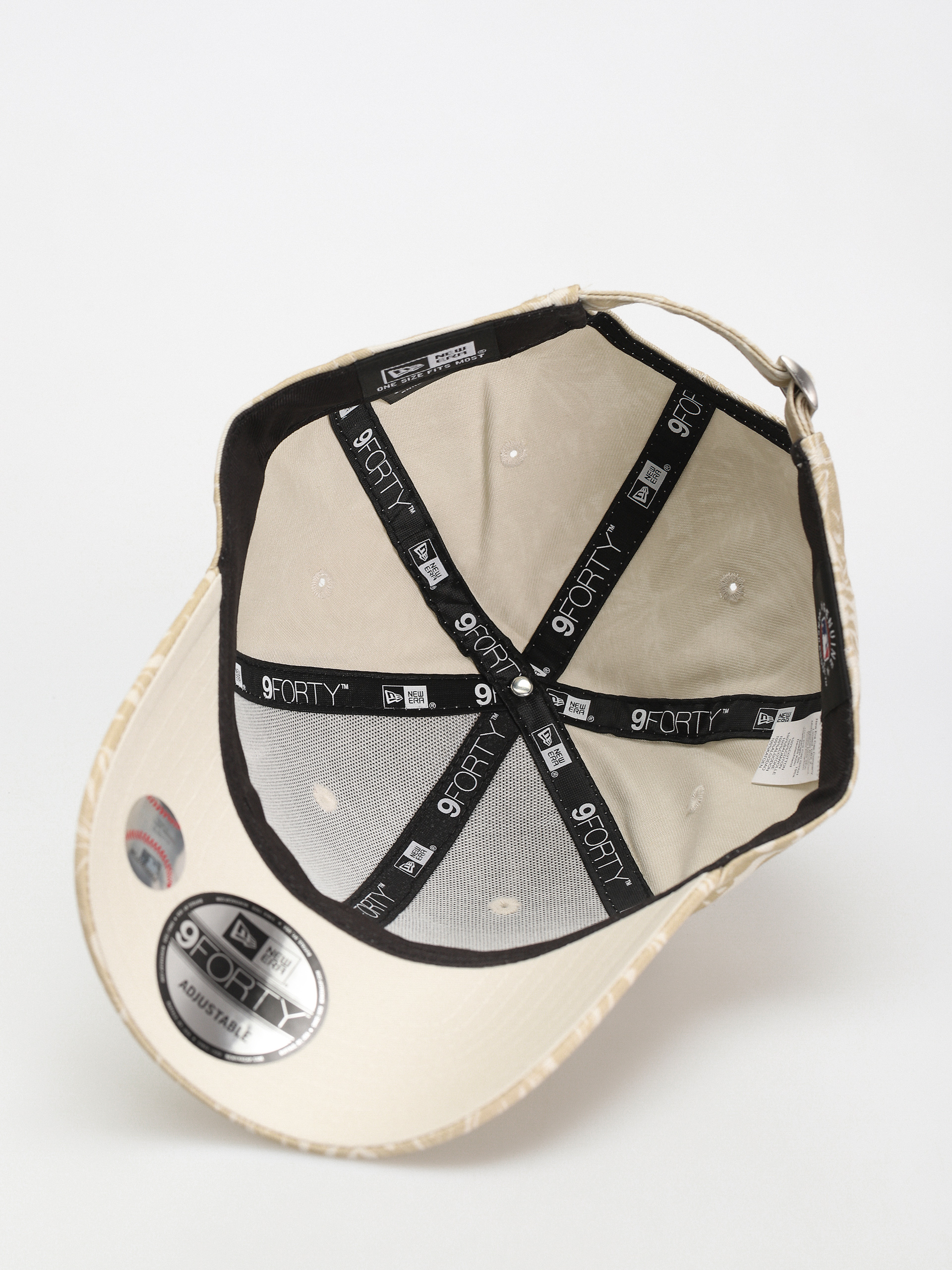 Šiltovka New Era MLB Summer AOP 9Forty Los Angeles Dodgers (ivory/brown)