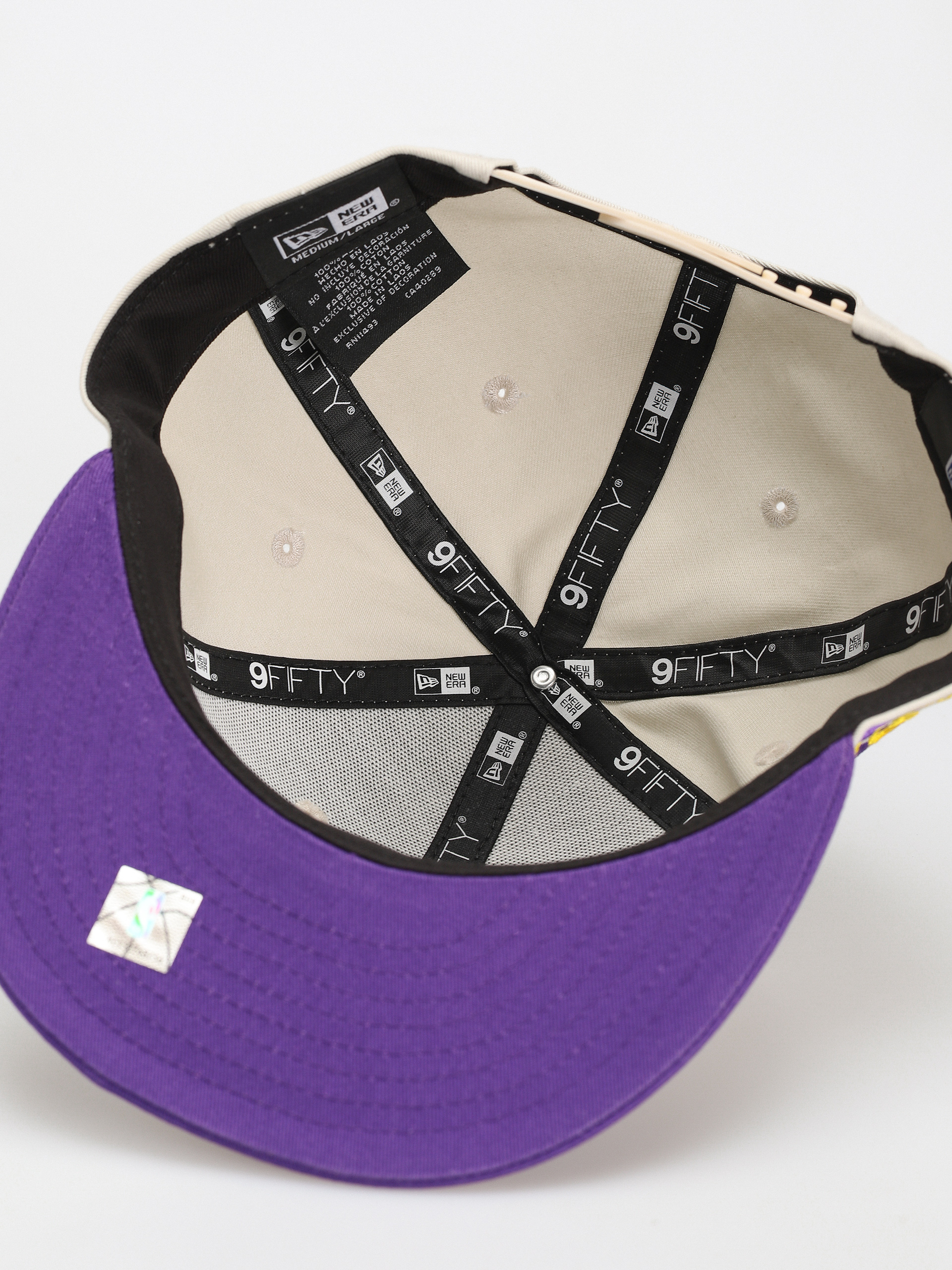 Šiltovka New Era NBA Logo 9Fifty Los Angeles Lakers (ivory/purple)
