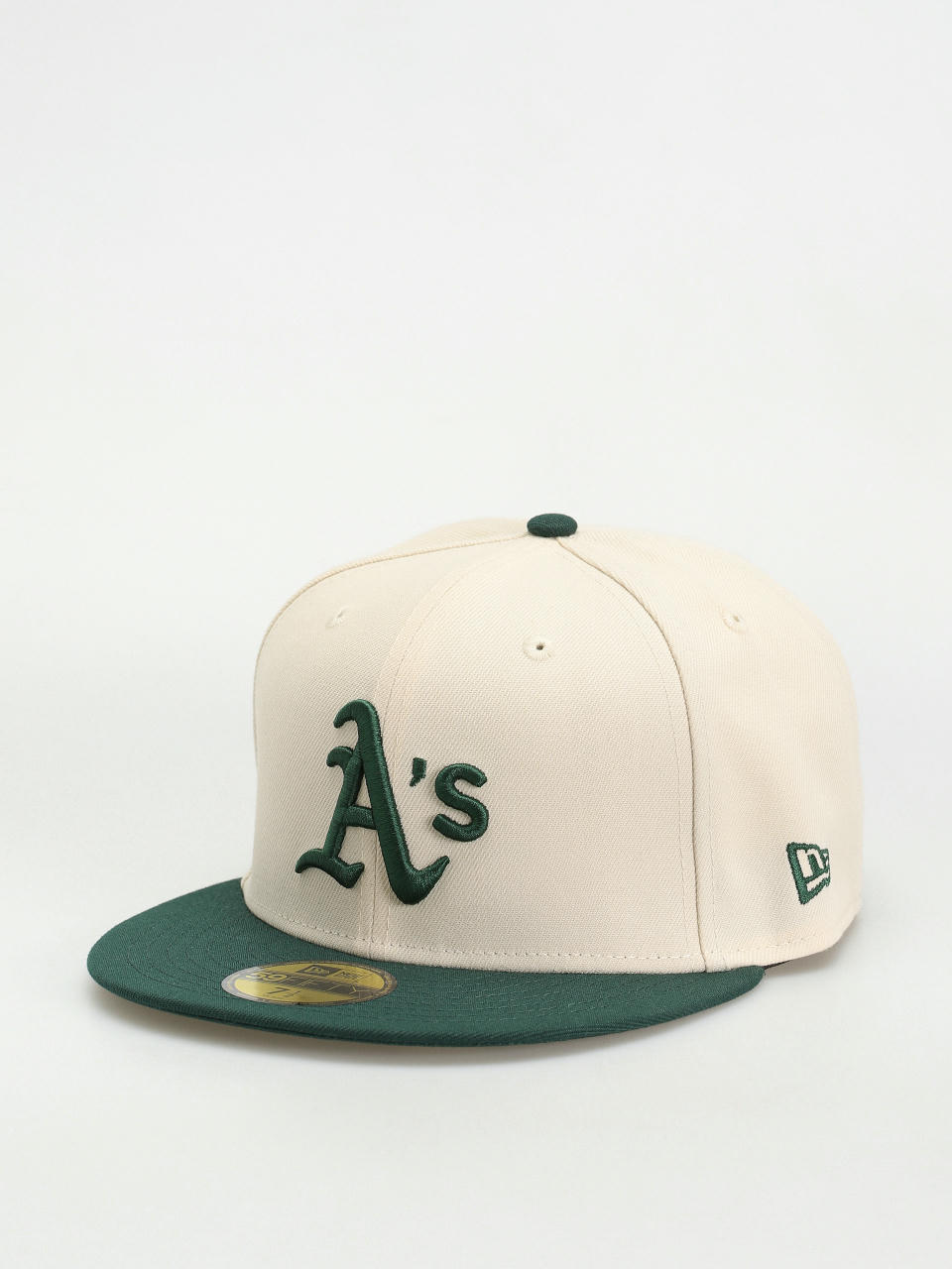 Šiltovka New Era Team Colour 59Fifty Oakland Athletics (ivory/green)