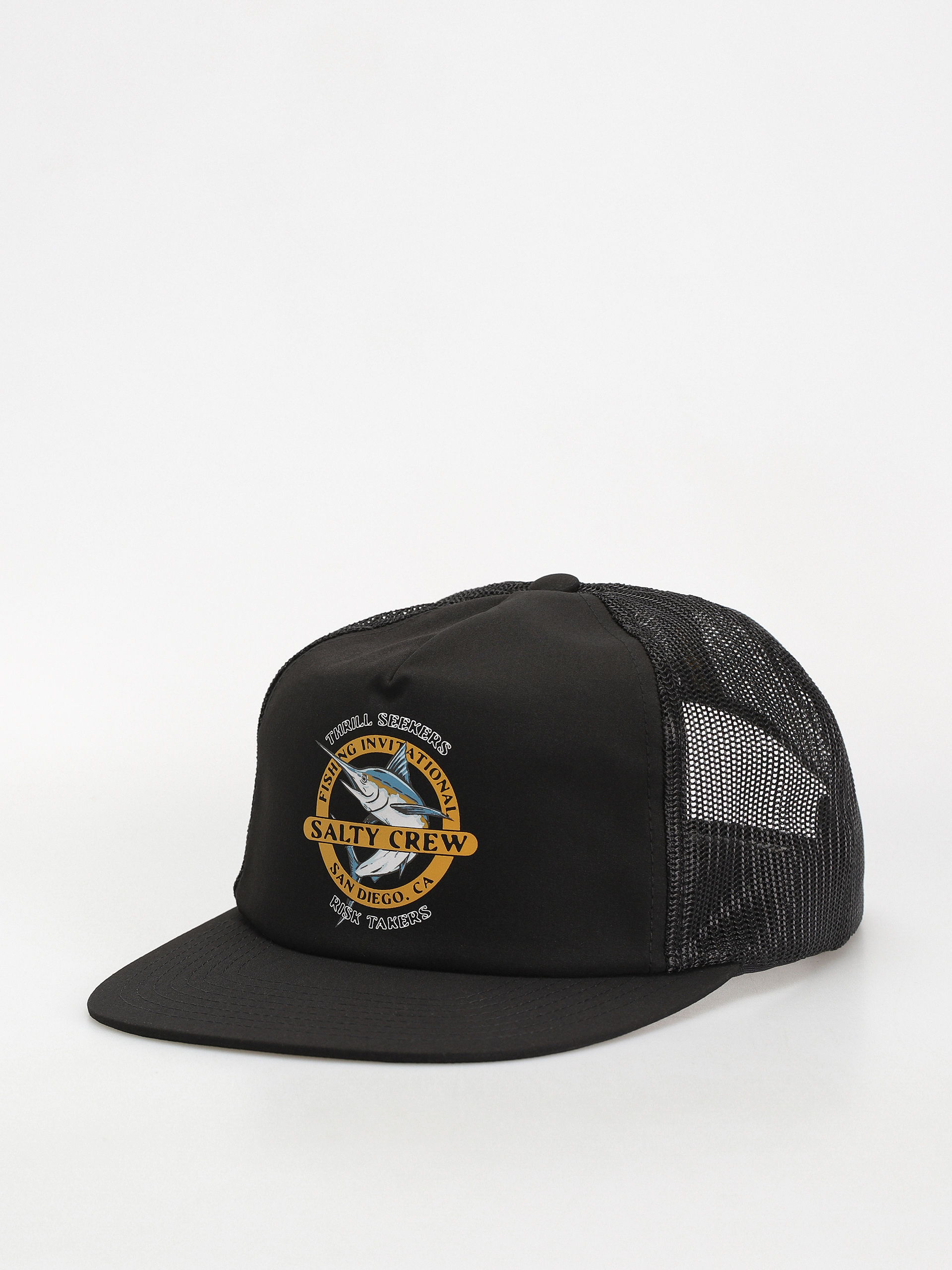 Šiltovka Salty Crew Interclub Trucker (black)