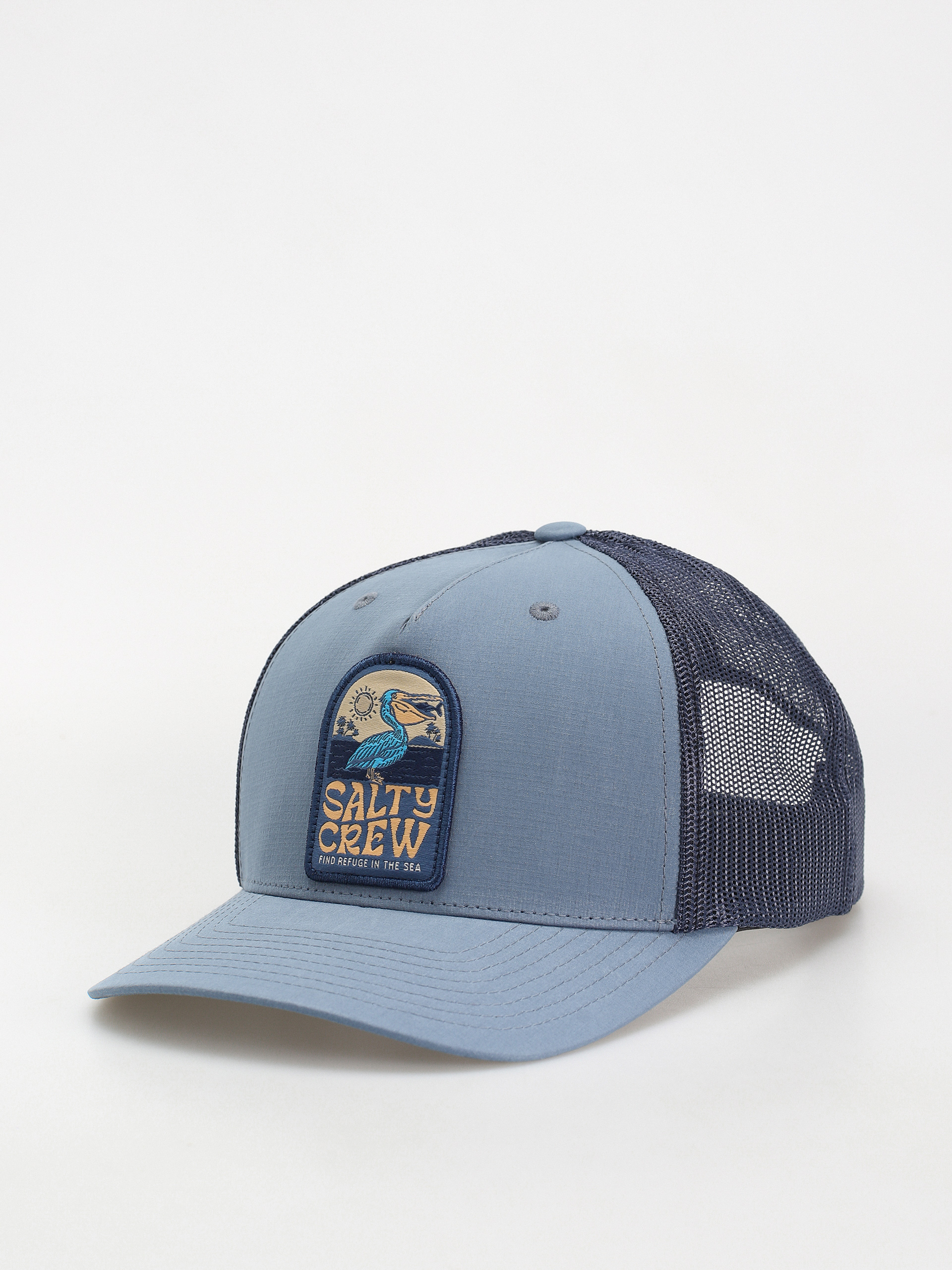 Šiltovka Salty Crew Seaside Retro Trucker (slate/navy)