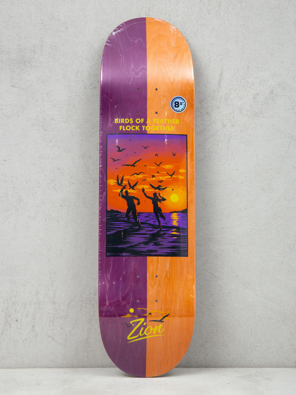 Doska Real Zion Brightside (purple/orange)