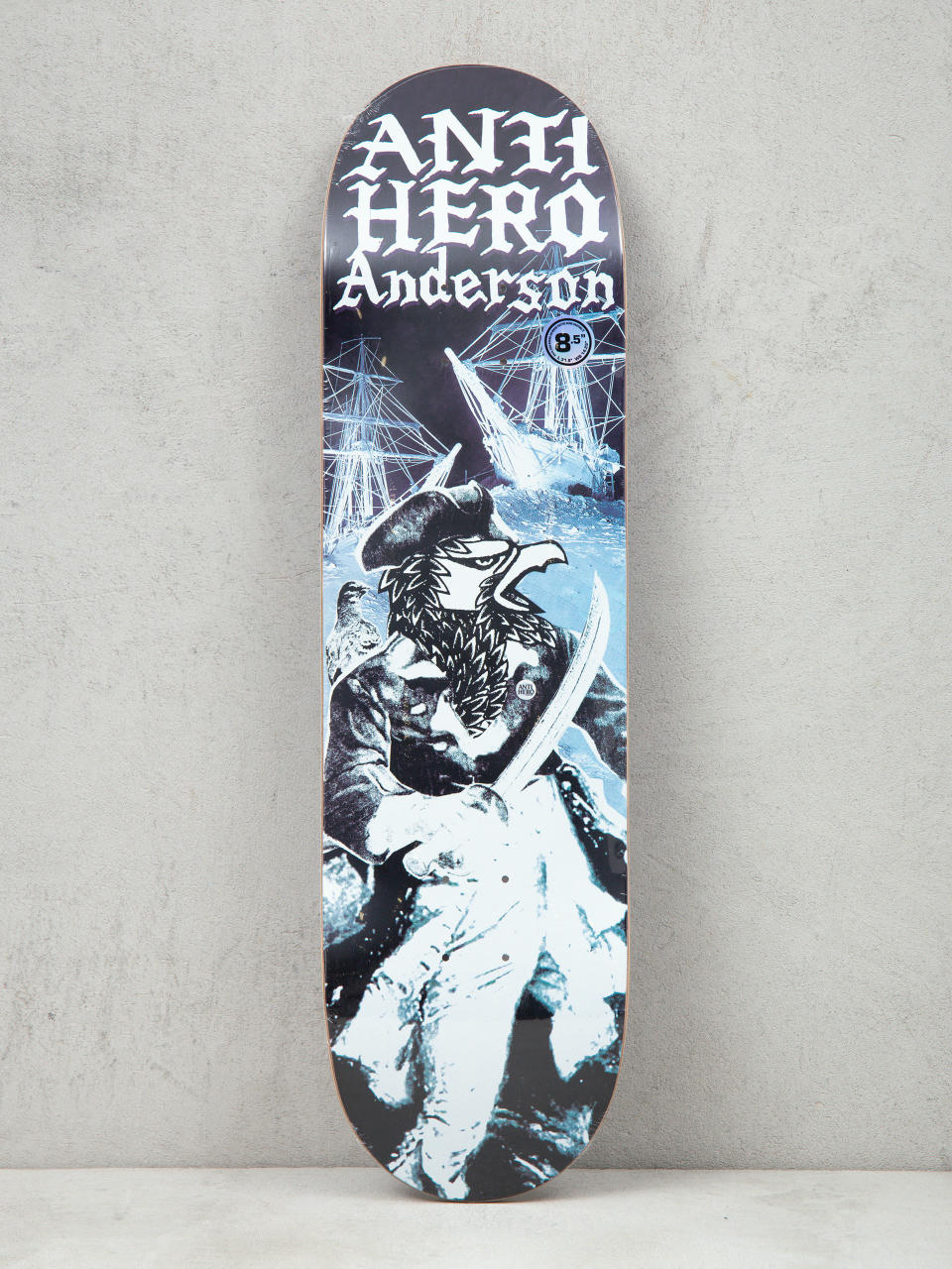 Doska Antihero Ba Wild Unkwn (black/blue)