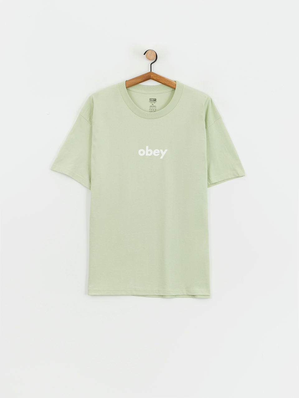 Tričko OBEY Lower Case 2 (cucumber)