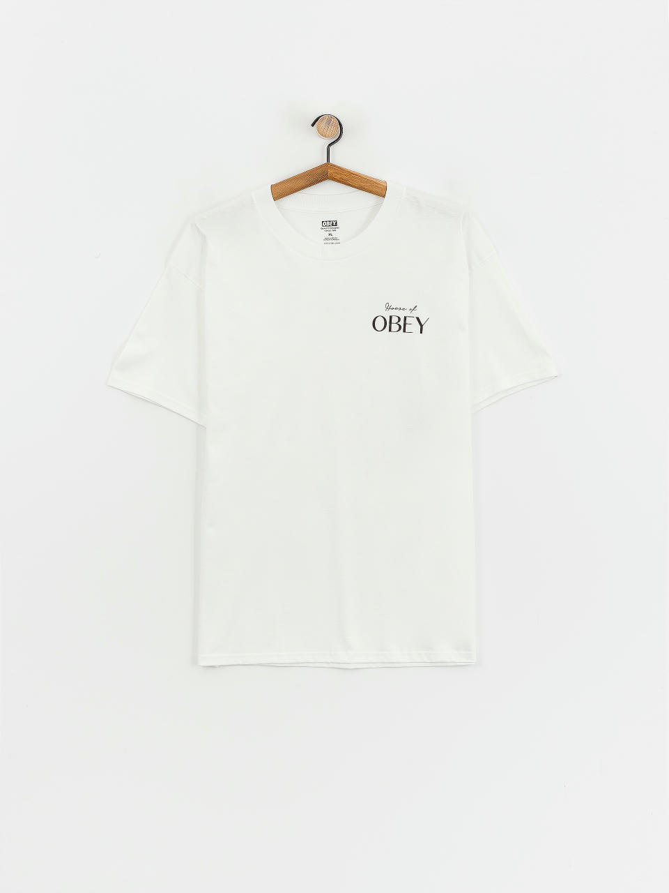 Tričko OBEY House Of Obey (white)