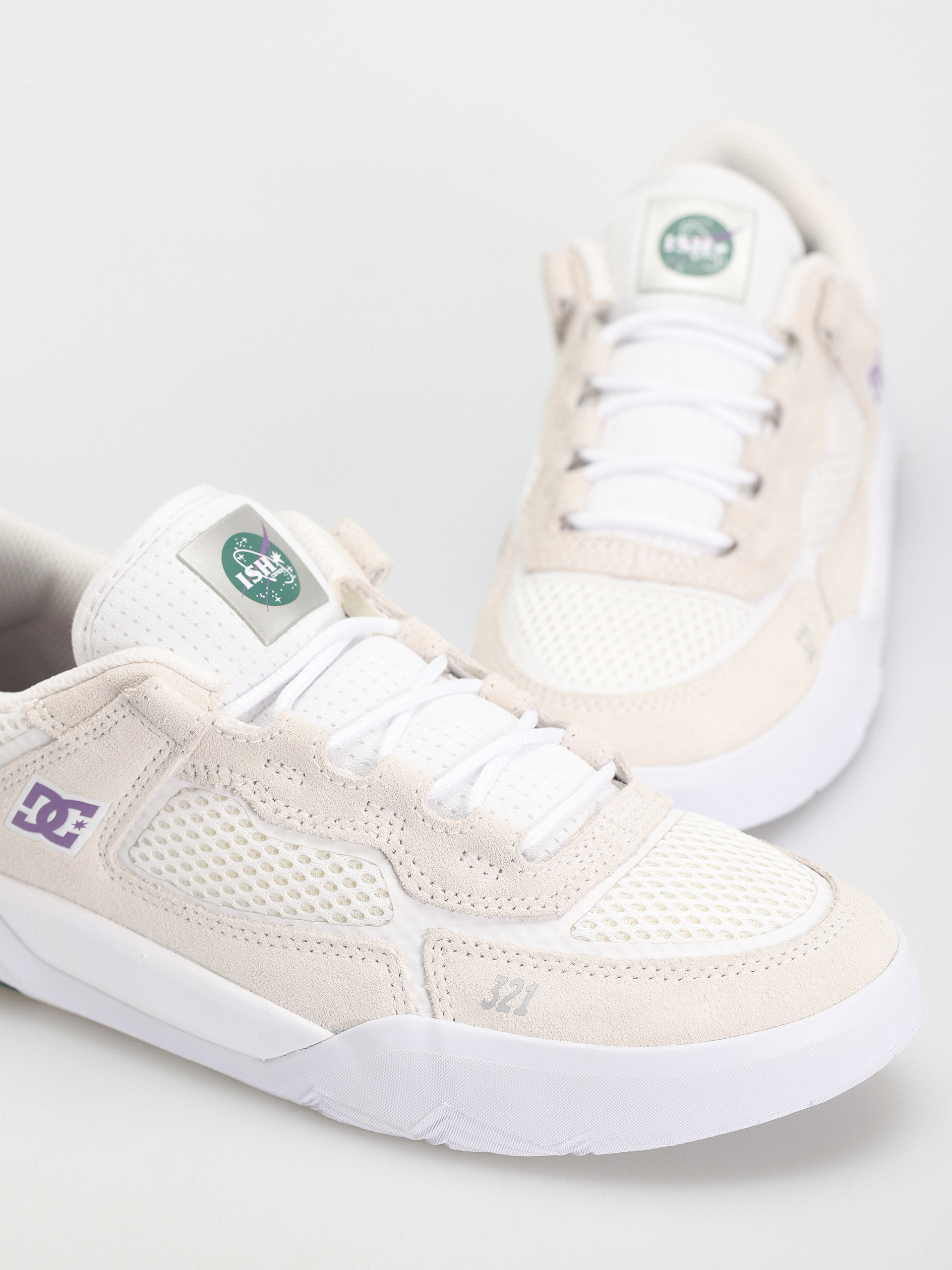 Topánky DC Metric S X Ish (white/purple)