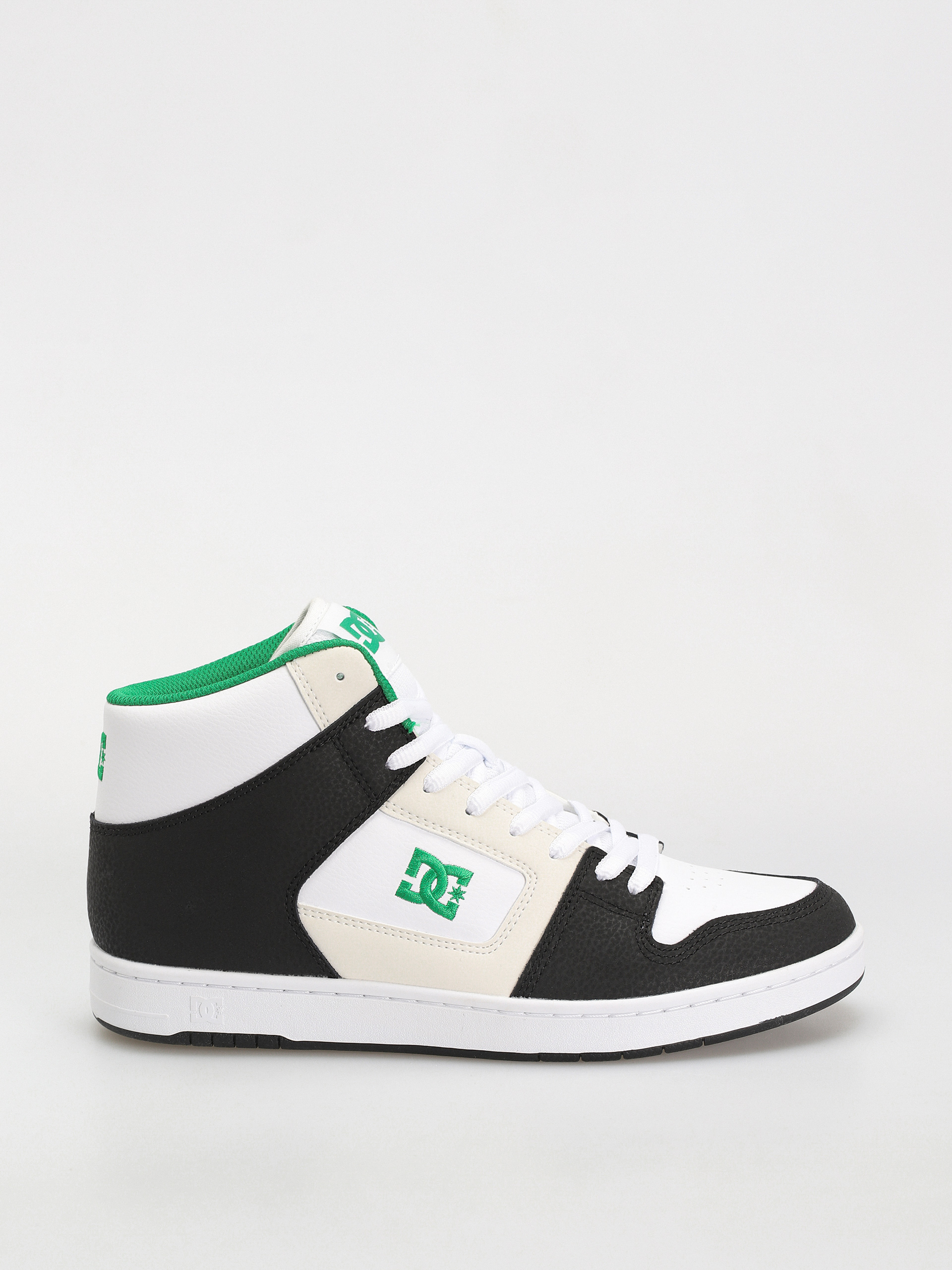 Topu00e1nky DC Manteca 4 Hi (black/white/green)
