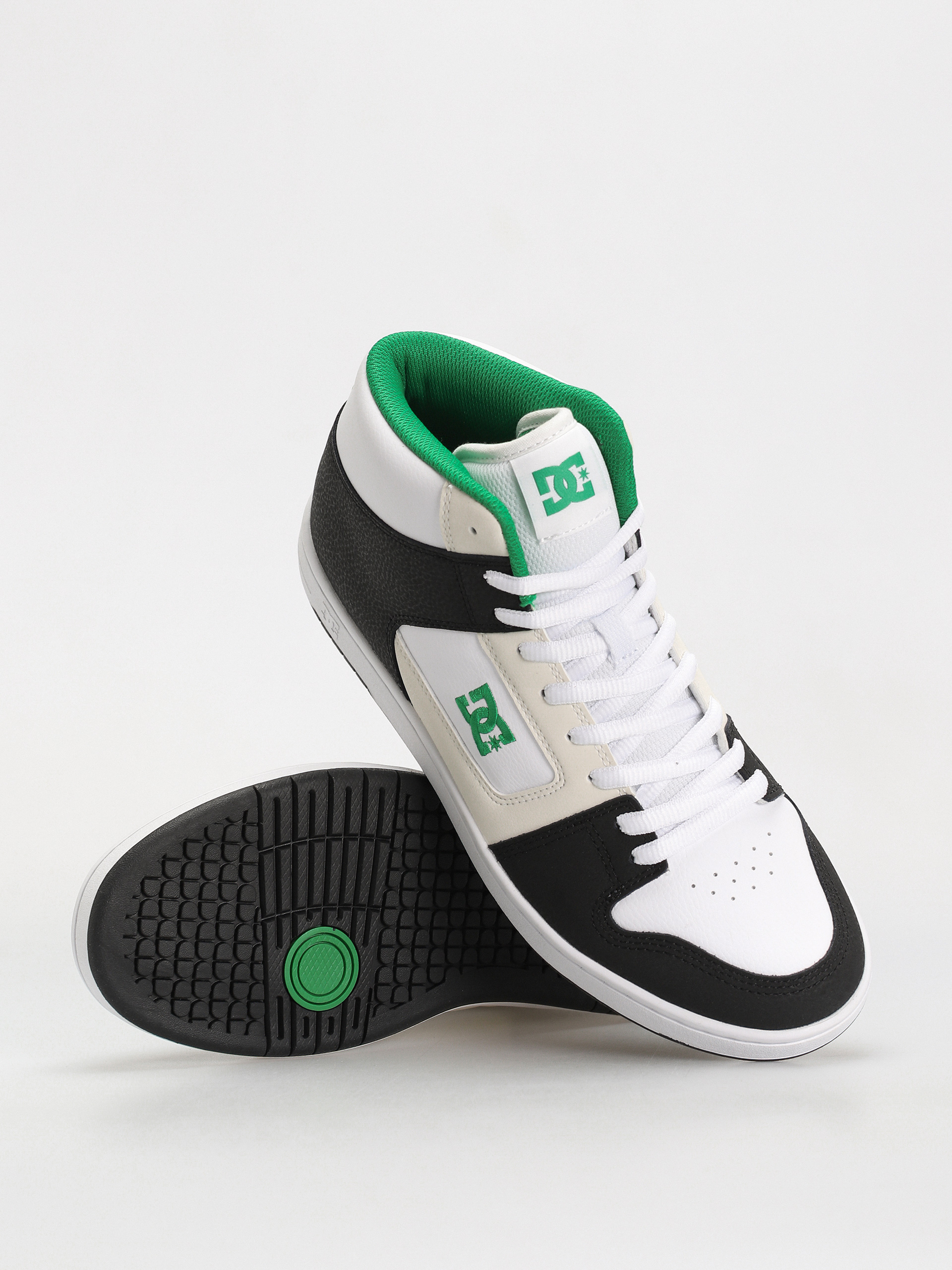 Topánky DC Manteca 4 Hi (black/white/green)