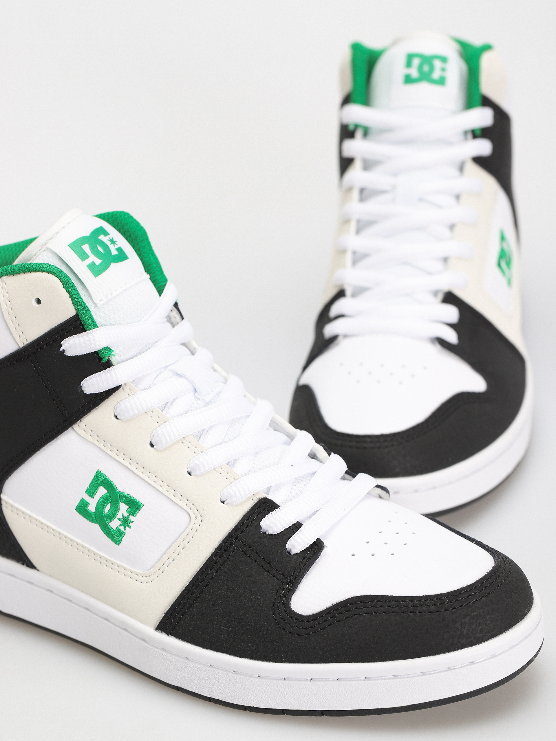 Topánky DC Manteca 4 Hi (black/white/green)