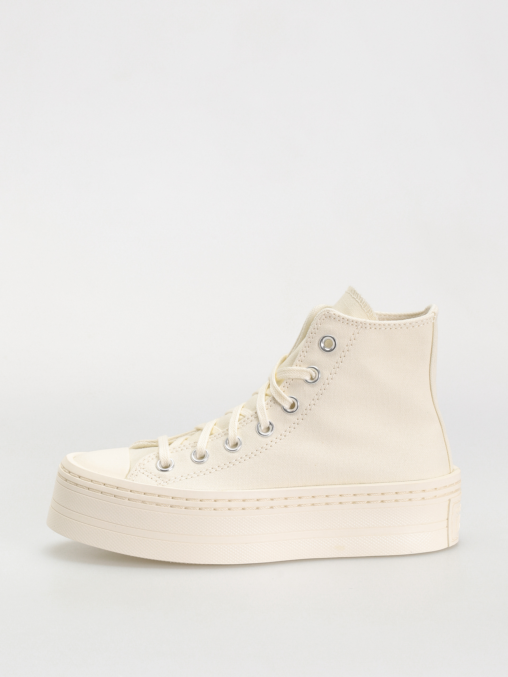 Tenisky Converse Chuck Taylor All Star Modern Lift Hi Wmn (khaki/off white)