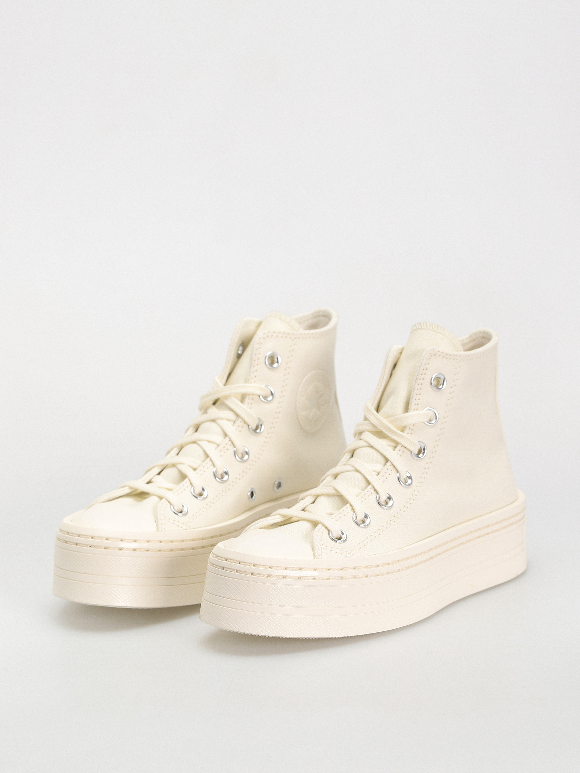 Tenisky Converse Chuck Taylor All Star Modern Lift Hi Wmn (khaki/off white)