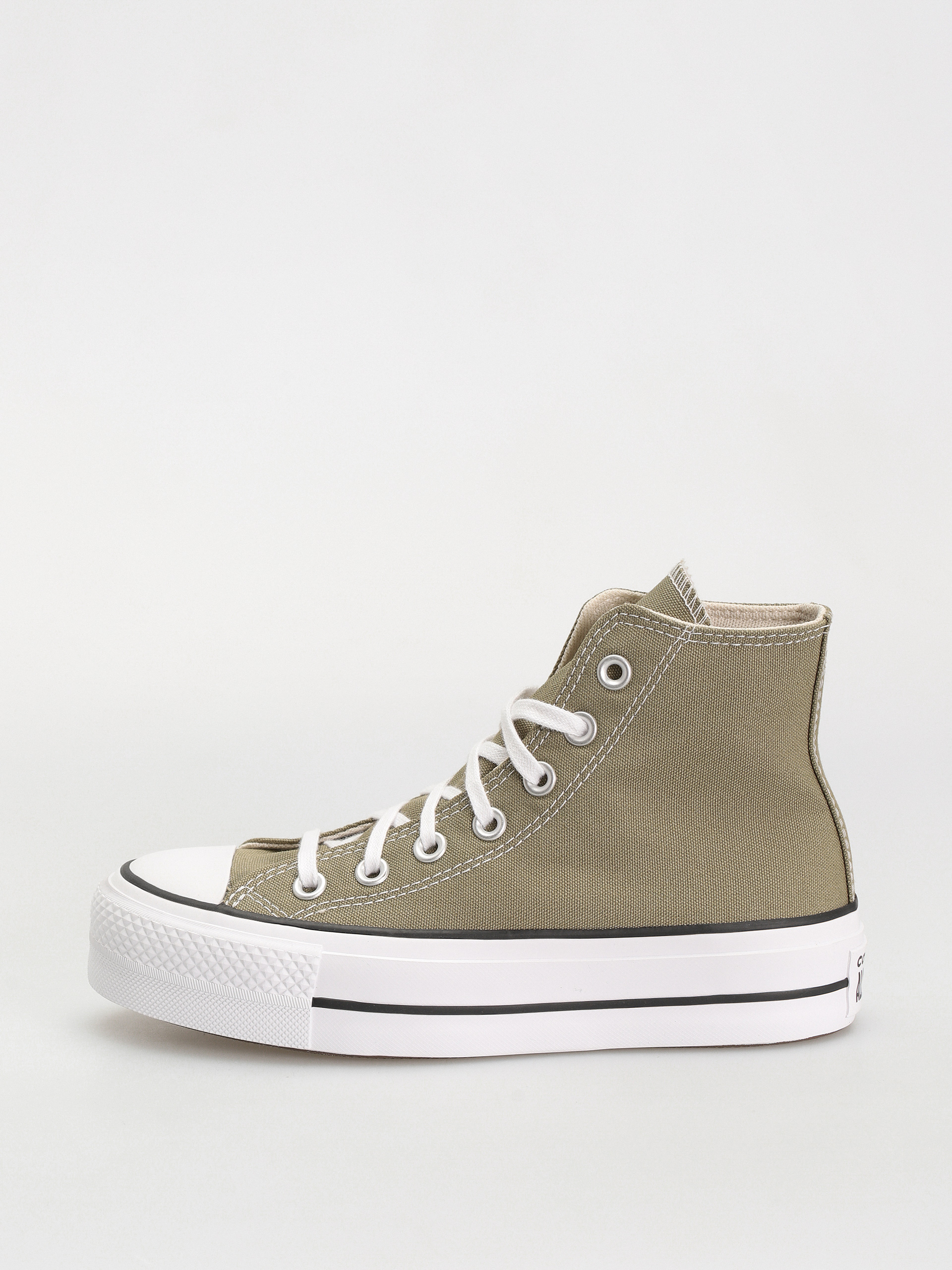 Tenisky Converse Chuck Taylor All Star Lift Hi Wmn (olive/white)