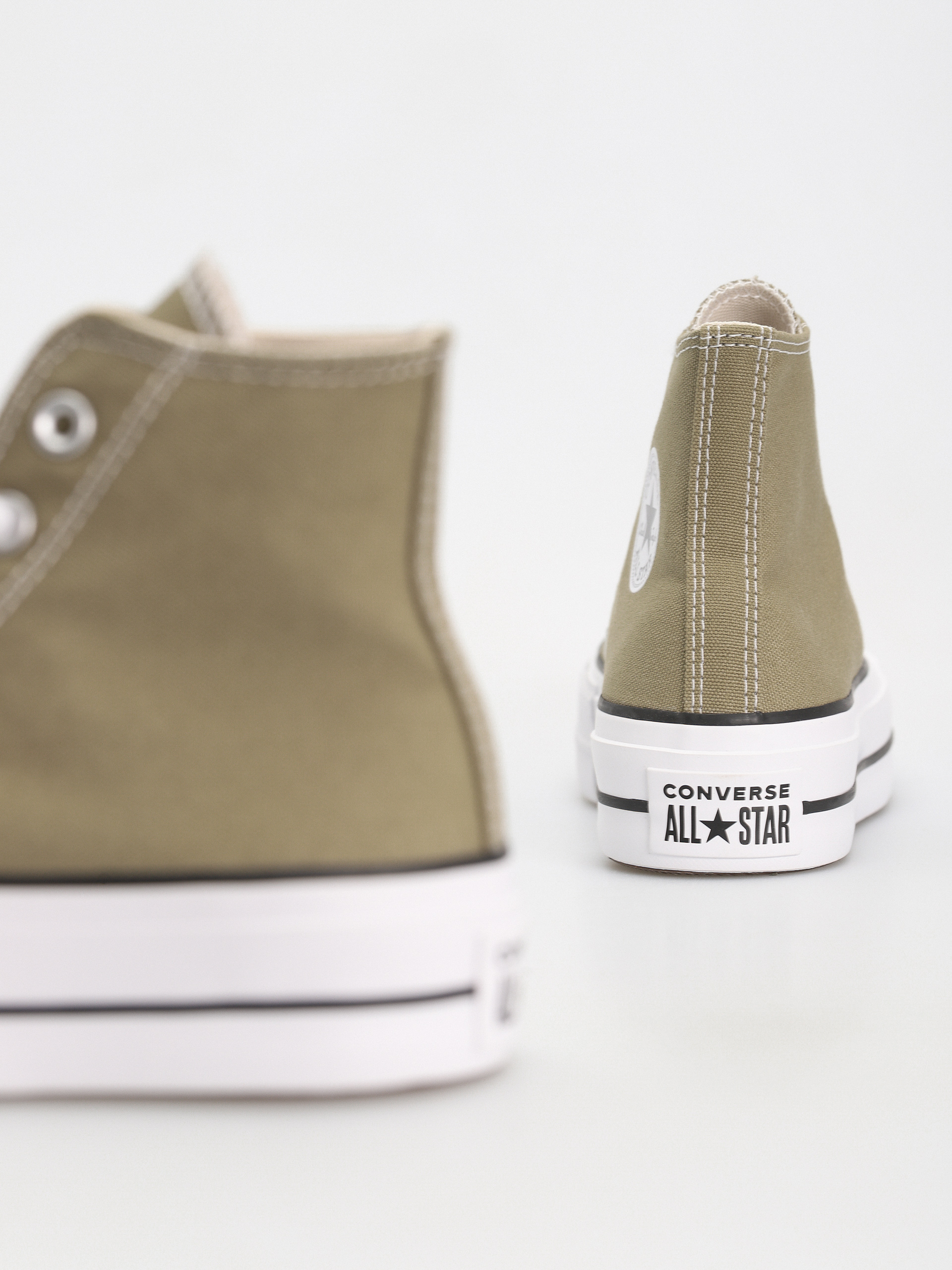 Tenisky Converse Chuck Taylor All Star Lift Hi Wmn (olive/white)